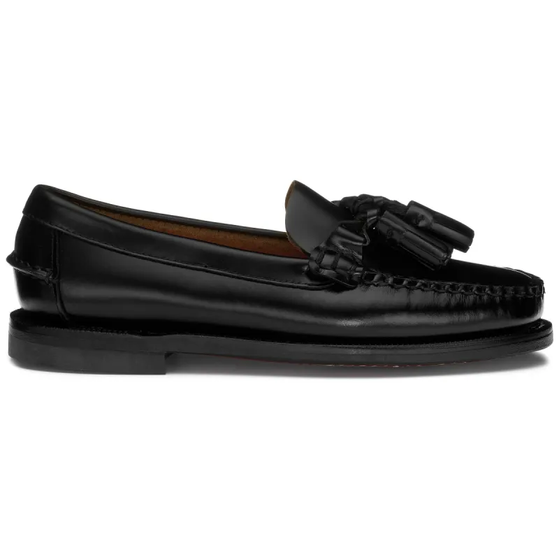 WILL TRIPLE TASSEL WOMAN - Moc - Moccasin - Woman - BLACK sold by Sebago