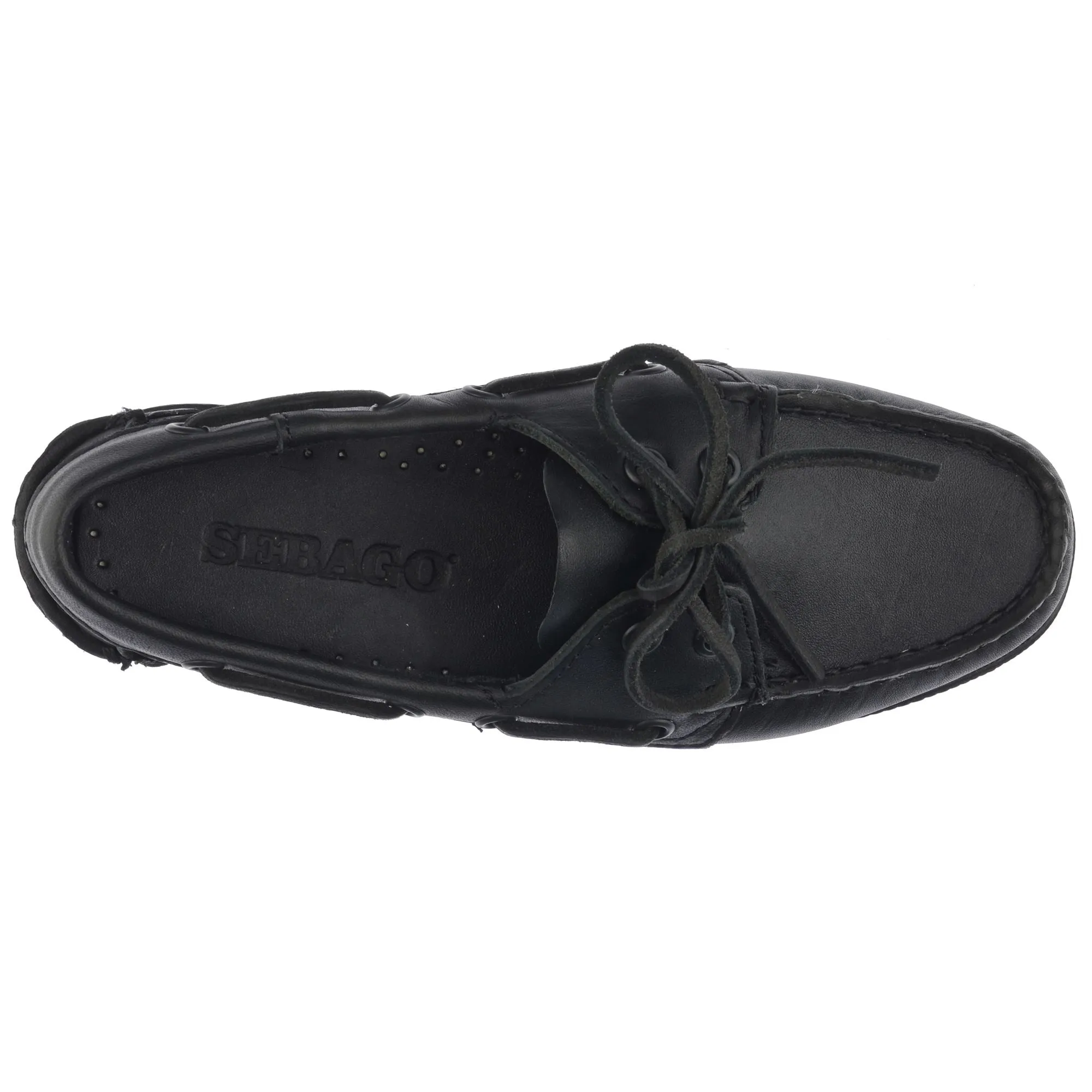 DOCKSIDES PORTLAND WOMAN - Docksides - Mocassin - Woman - TOTAL BLACK sold by Sebago product image thumbnail 4