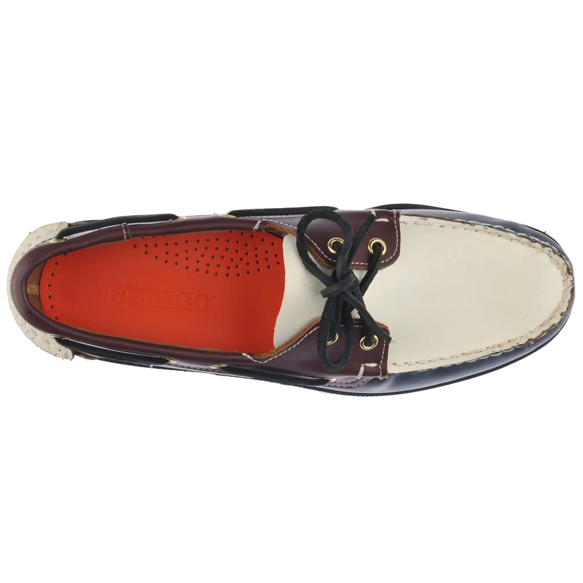 DOCKSIDES PORTLAND MOC SOFT - Docksides - Mocassin - Man - ROYAL BLUE- WHITE- GARNET- BLACK sold by Sebago product image thumbnail 4