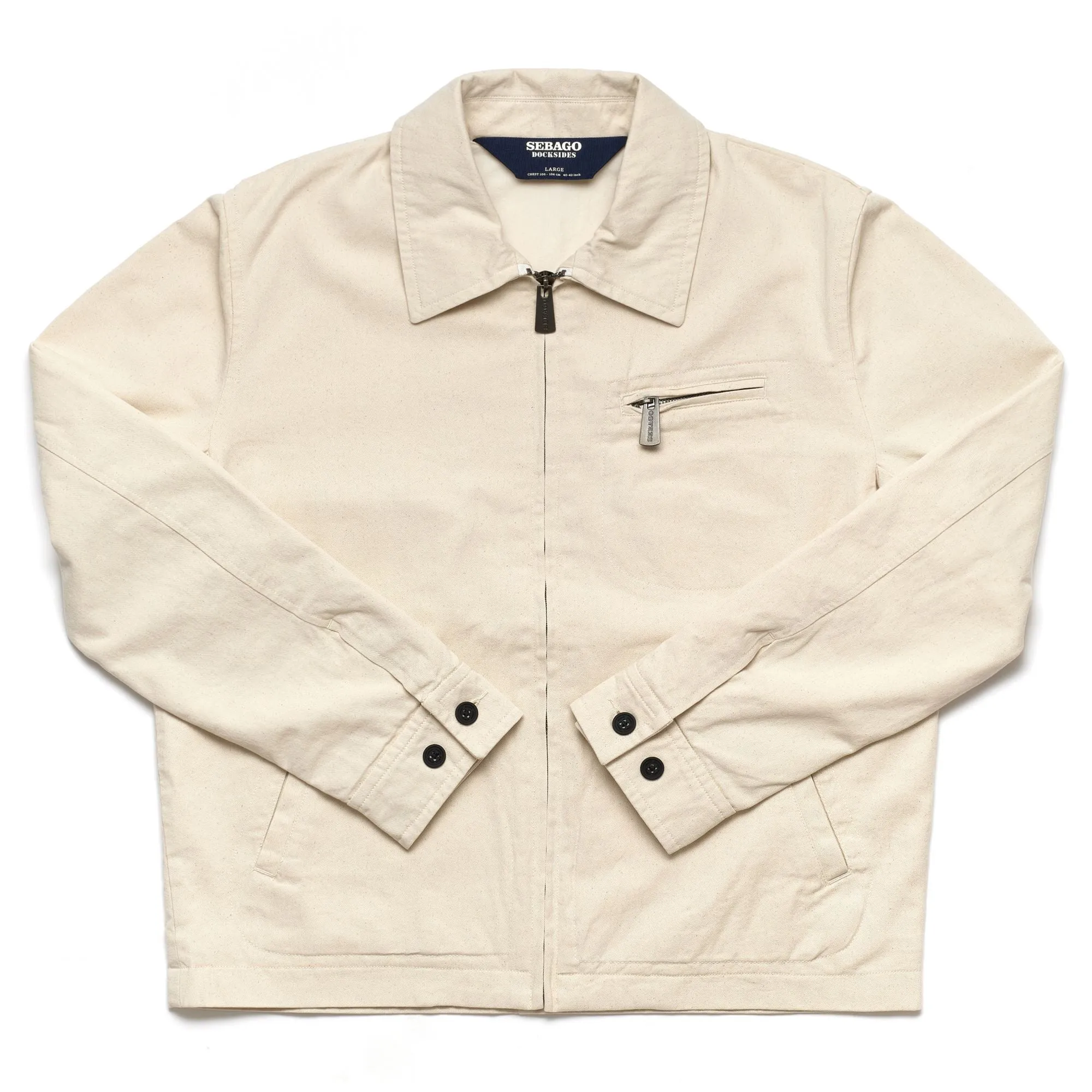 DECK TWILL - Jackets - Short - Man - BEIGE SWAN sold by Sebago