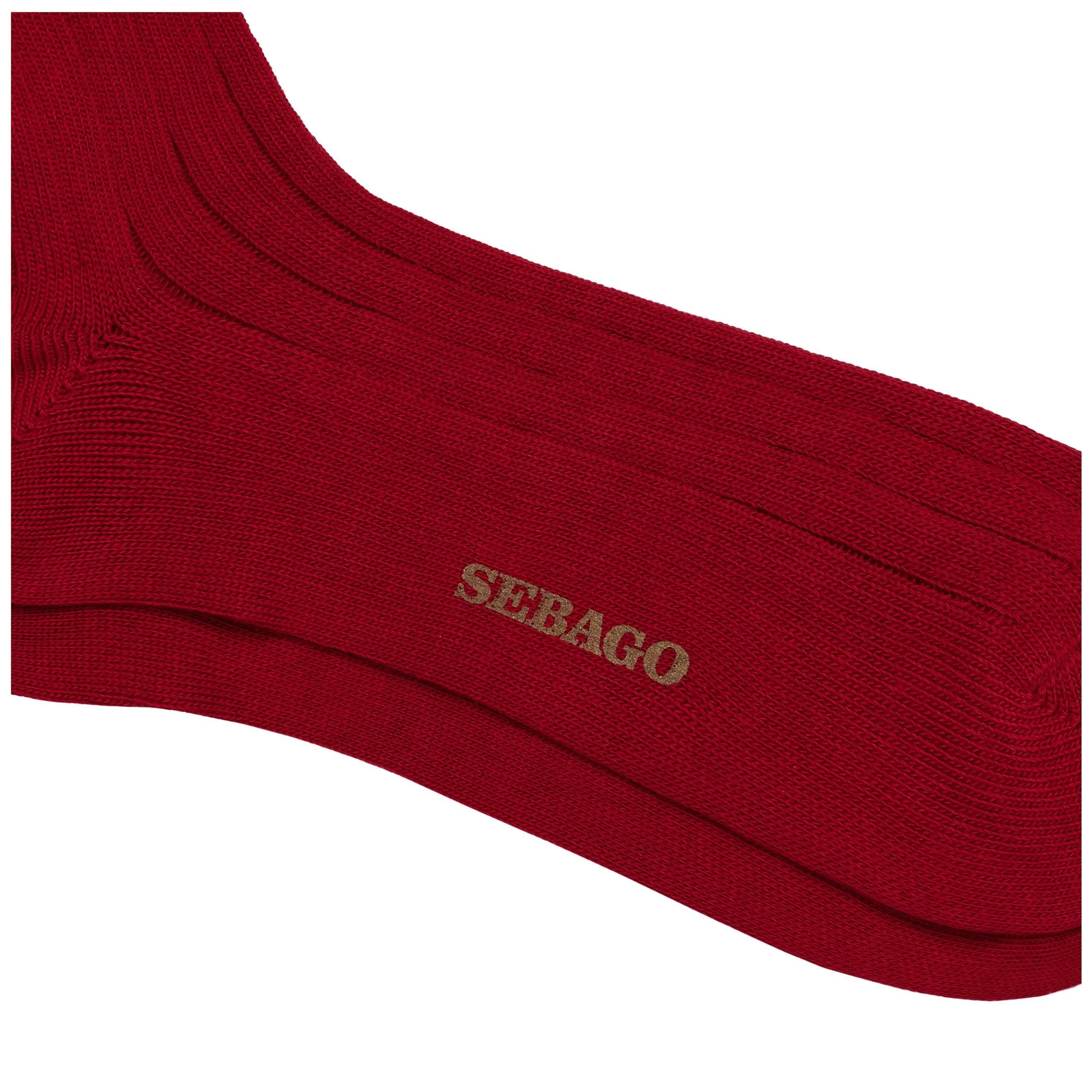 SANGERVILLE POLOL - Socks - Quarter High Sock - Unisex - RED DK sold by Sebago product image thumbnail 2