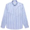 OAKLAND - SHIRTS - Button  Down - Unisex - WHITE-BLUE NAVY sold by Sebago