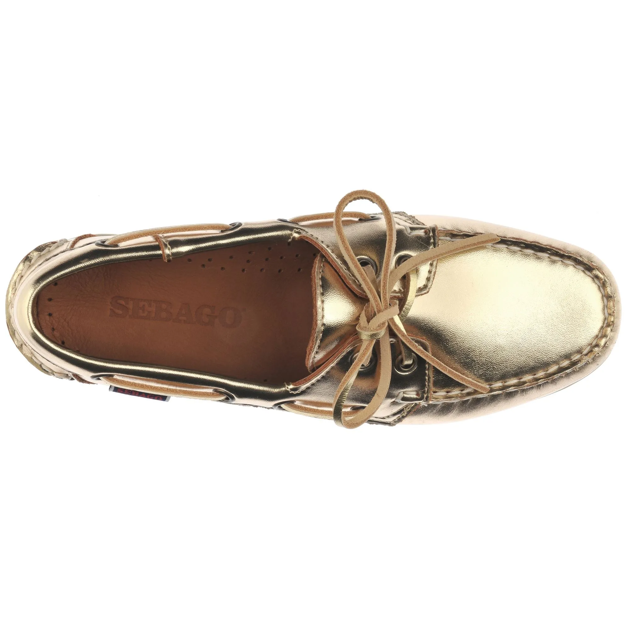 DOCKSIDES PORTLAND MET W - Docksides - Mocassin - Woman - GOLD sold by Sebago product image thumbnail 4