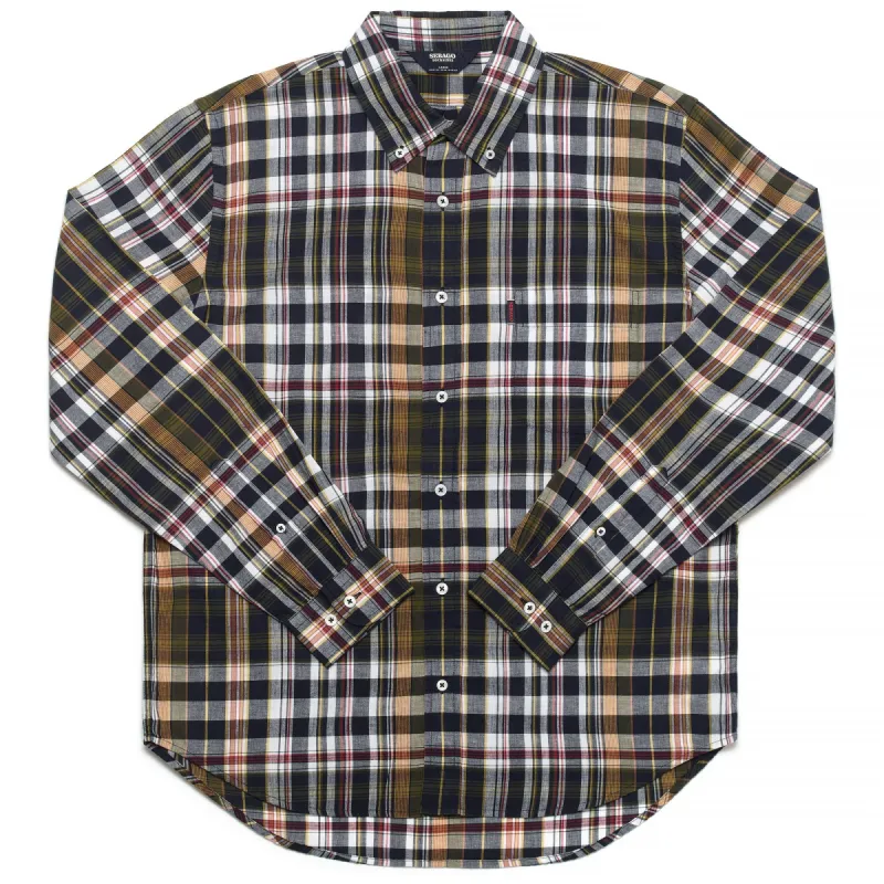 GARDINER - SHIRTS - Button  Down - Man - FANCY WHITE-RED-BLUE sold by Sebago