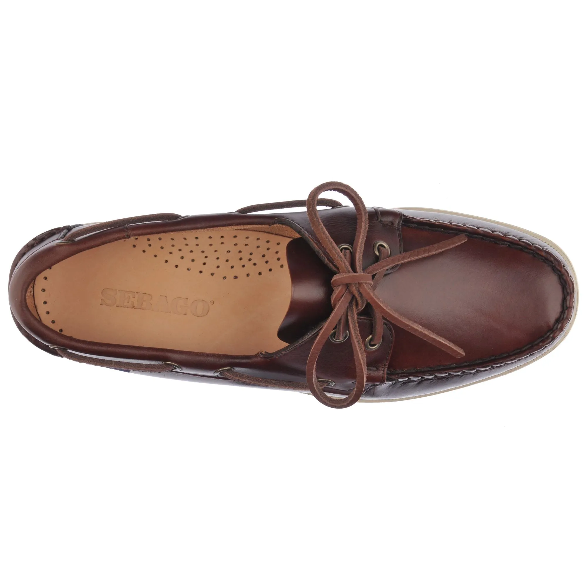 PORTLAND VEG TOTAL HT - Docksides - Mocassin - Man - DK BROWN sold by Sebago product image thumbnail 4