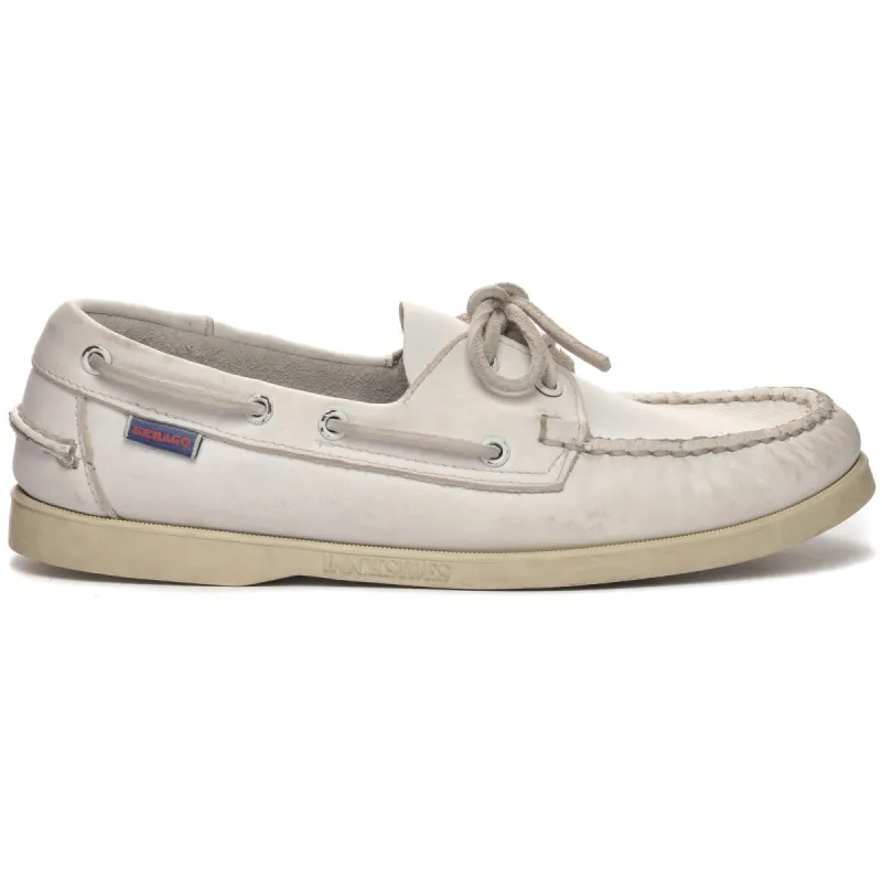 DOCKSIDES PORTLAND 10 SUMMERS - Docksides - Mocassin - Man - WHITE sold by Sebago