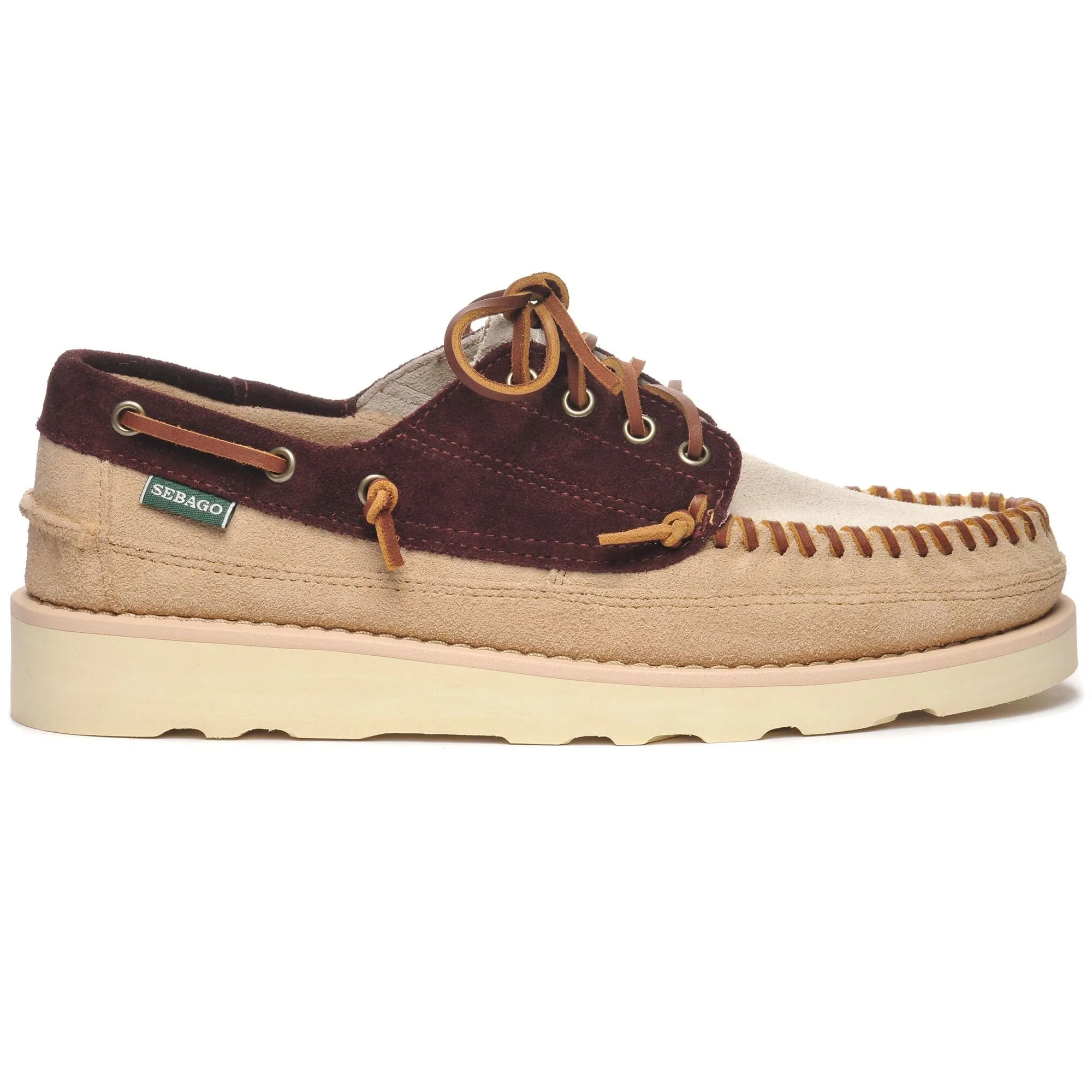 CAYUGA - Moc - Moccasin - Man - CAMEL- BORDEAUX- PAPYRUS sold by Sebago