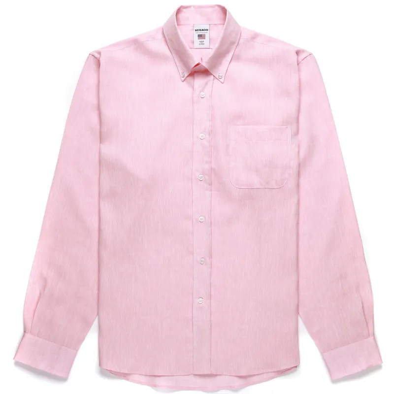 OSBORN - SHIRTS - Button  Down - Unisex - PINK BILLOW sold by Sebago