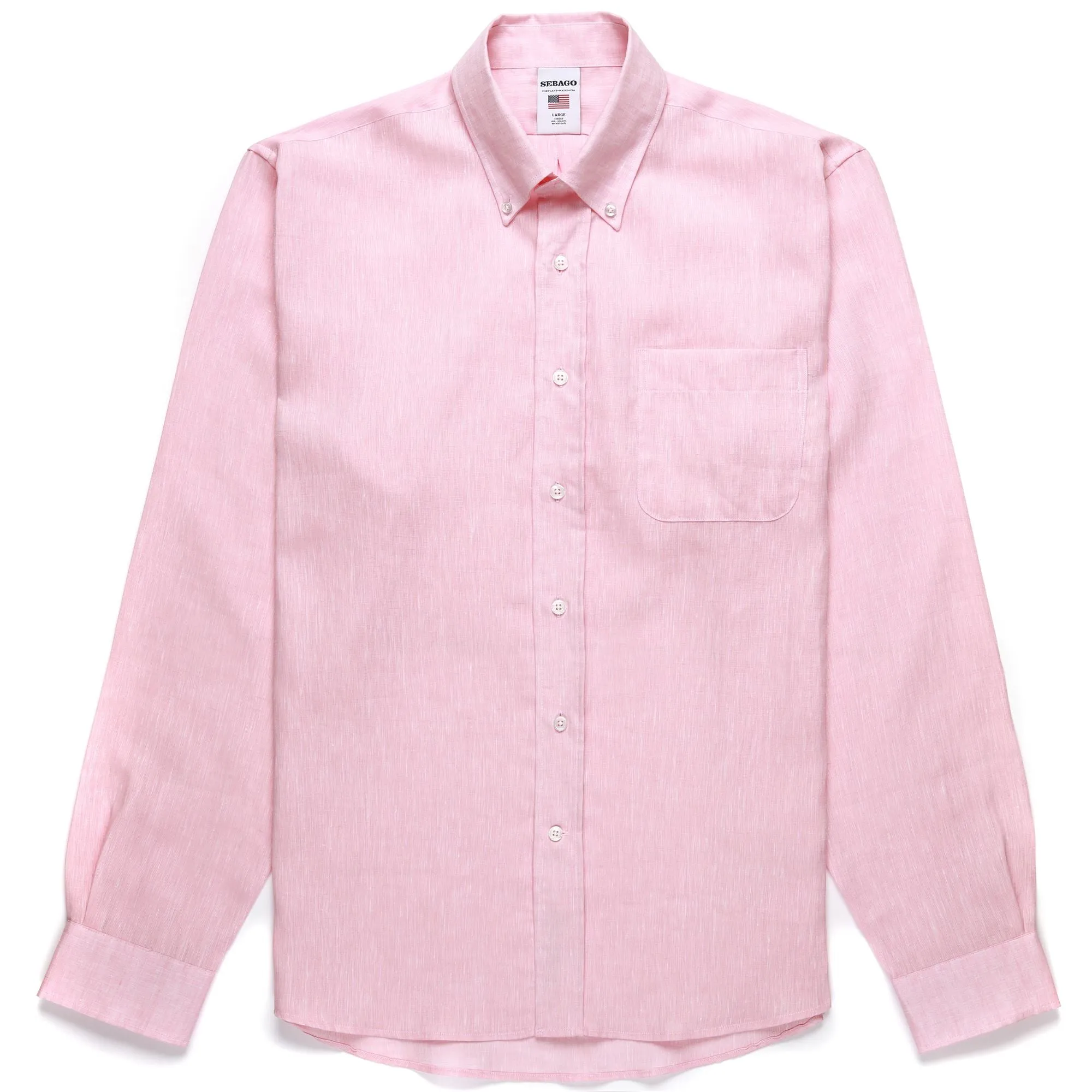 OSBORN - SHIRTS - Button Down - Unisex - PINK BILLOW sold by Sebago