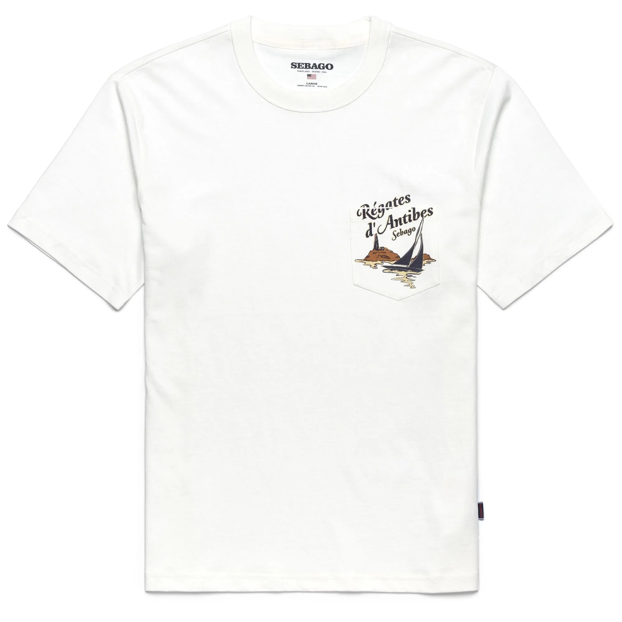 REGATTA FRANCE T - T-ShirtsTop - T-Shirt - Unisex - REGATTA FRANCIA OFFWHITE sold by Sebago