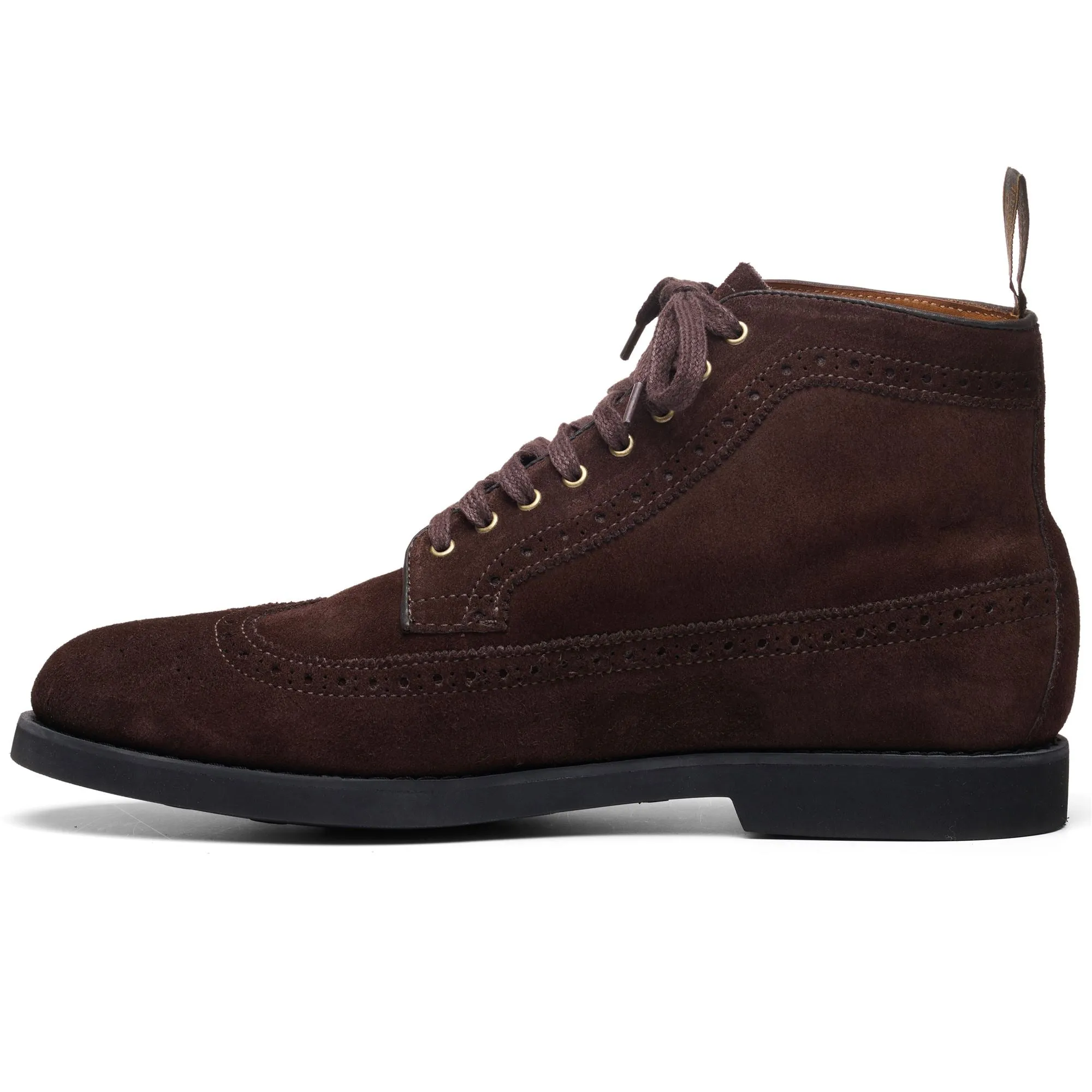 EASTON SUEDE PO - Ankle Boots - Laced - Man - DK BROWN sold by Sebago product image thumbnail 3