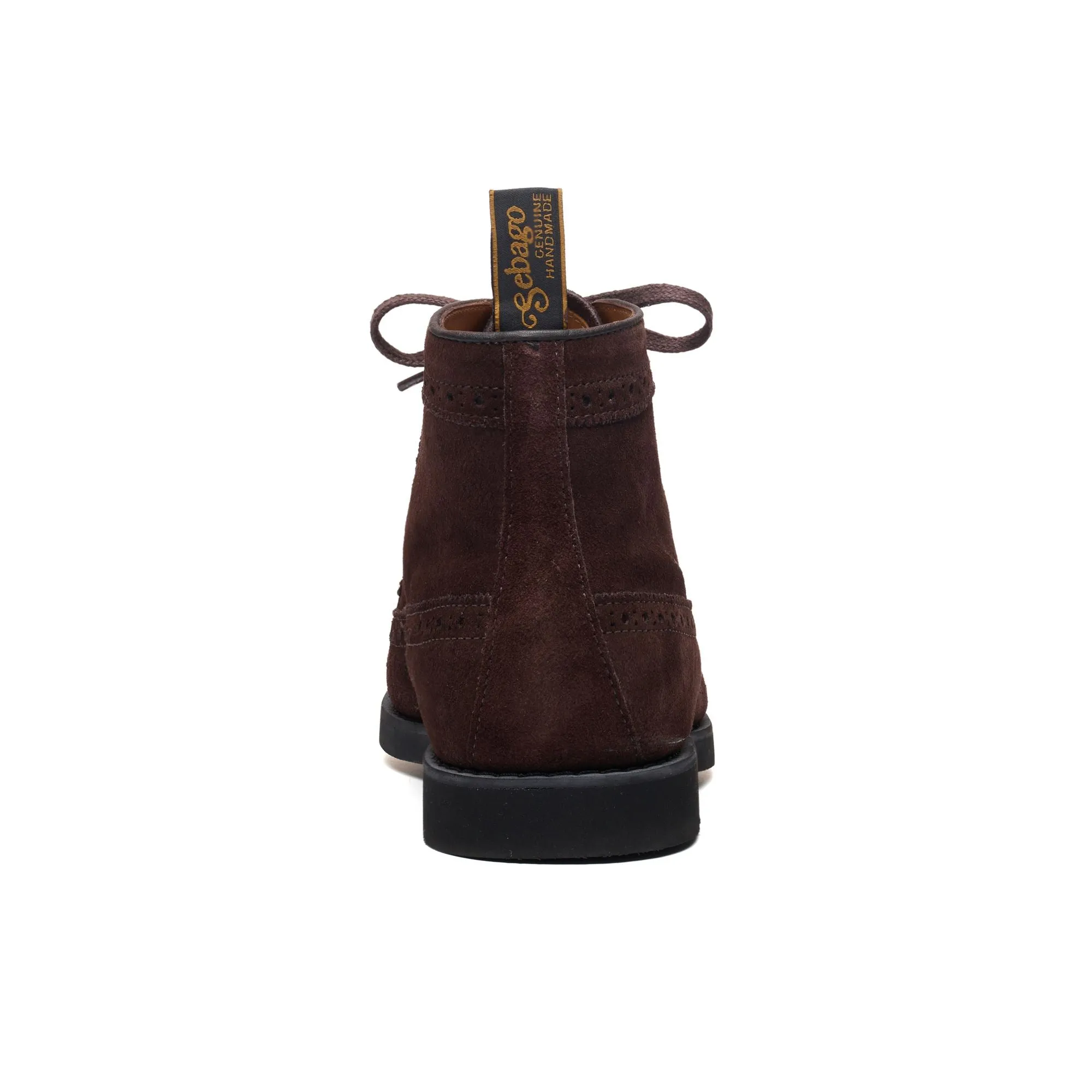 EASTON SUEDE PO - Ankle Boots - Laced - Man - DK BROWN sold by Sebago product image thumbnail 5