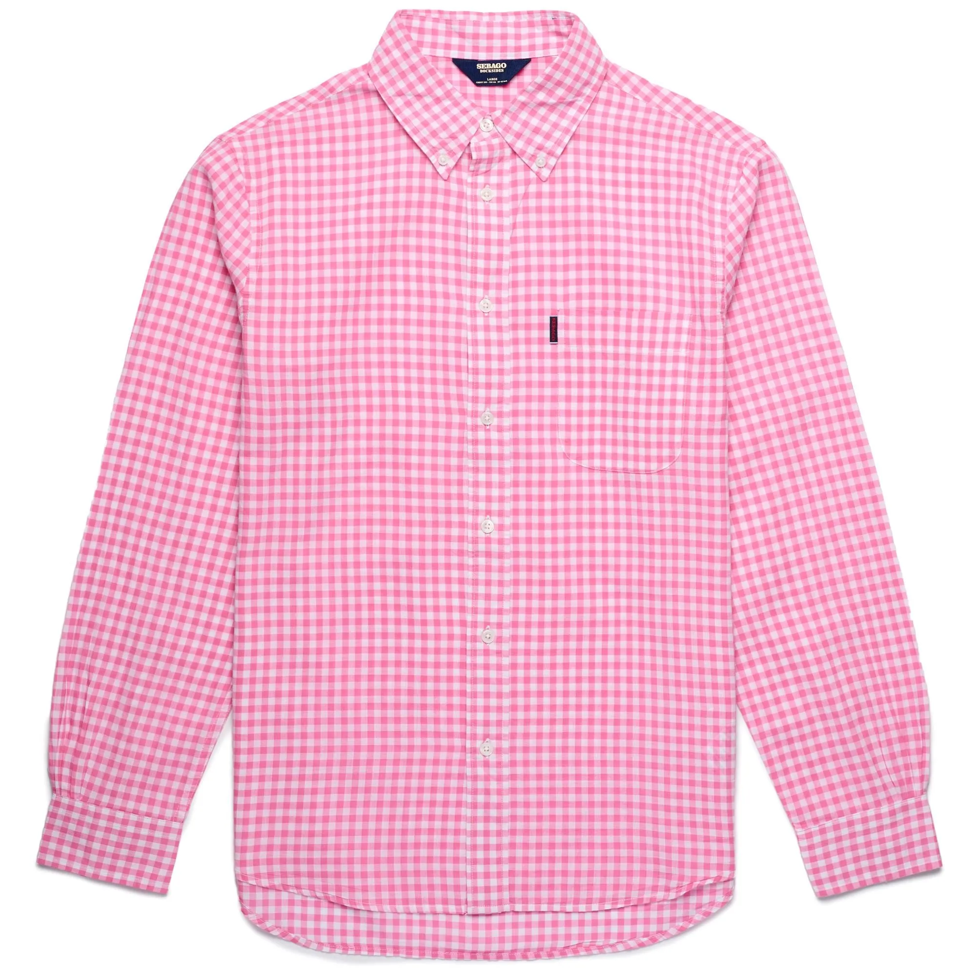 ICICLEKNOT - SHIRTS - Button Down - Man - WHITE-PINK sold by Sebago