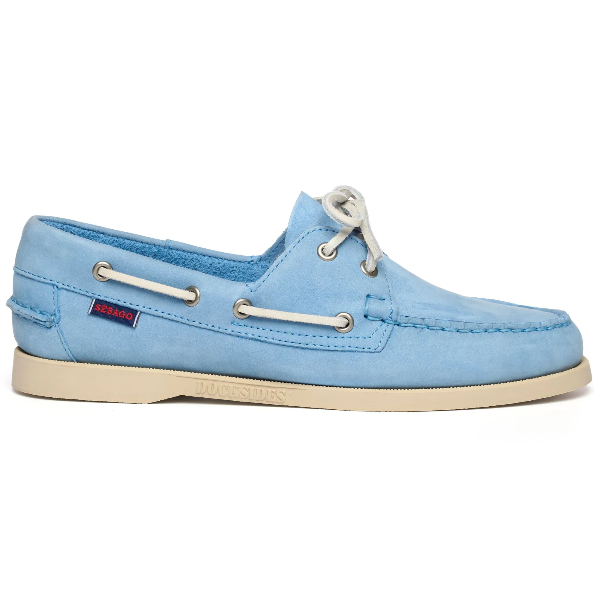 DOCKSIDES PORTLAND NUBUCK WOMAN - Docksides - Mocassin - Woman - LT BLUE sold by Sebago