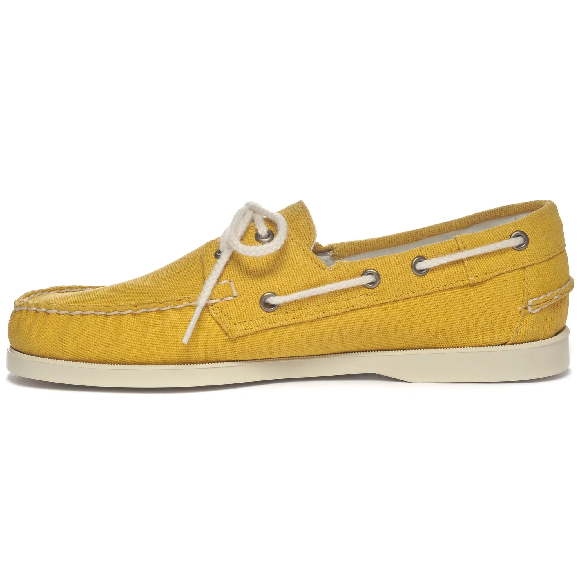 PORTLAND WASHED CANVAS - Docksides - Mocassin - Man - YELLOW MUSTARD sold by Sebago product image thumbnail 3