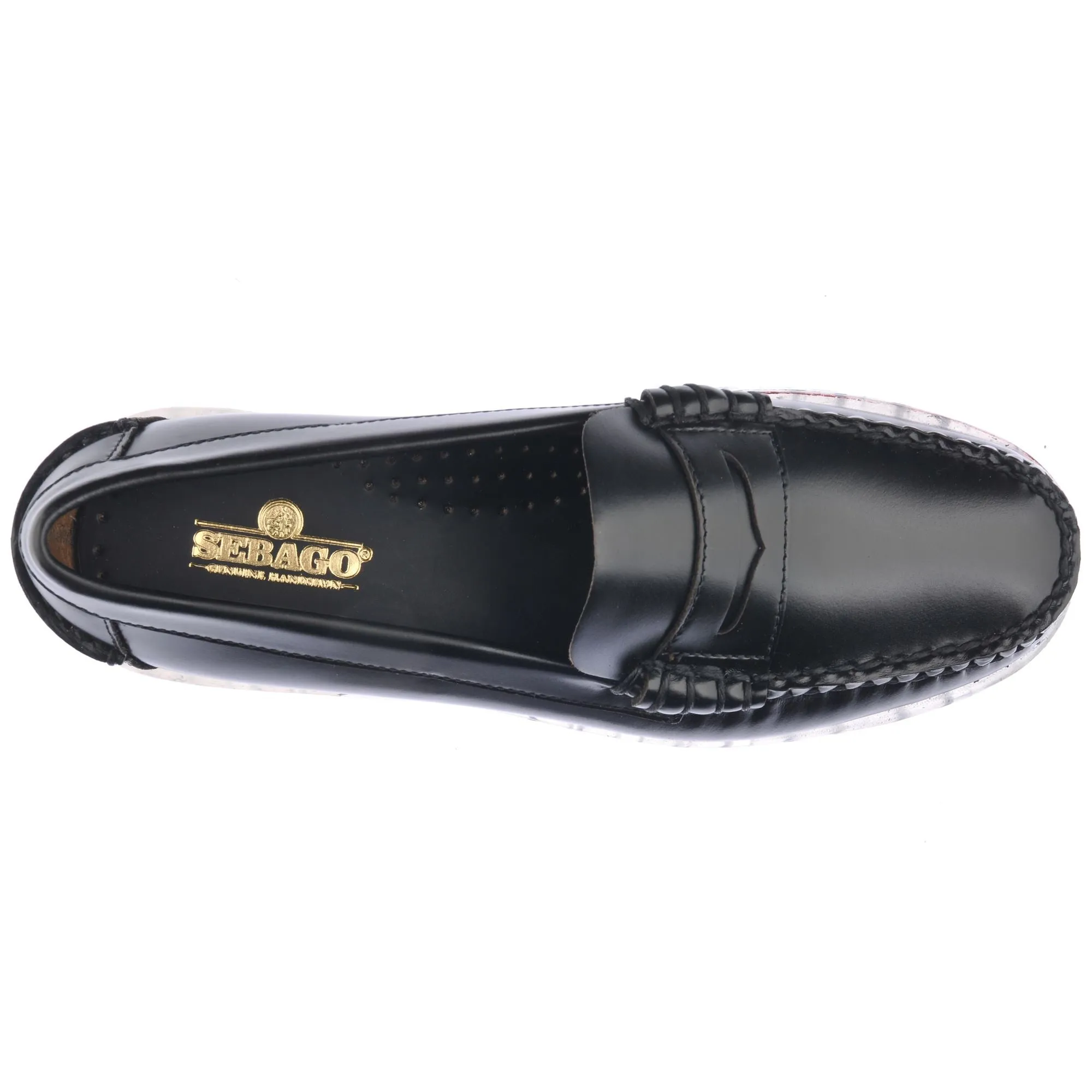 DAN TRANSPARENT LUG WOMAN - Moc - Moccasin - Woman - BLACK-TRANSPARENT sold by Sebago product image thumbnail 4