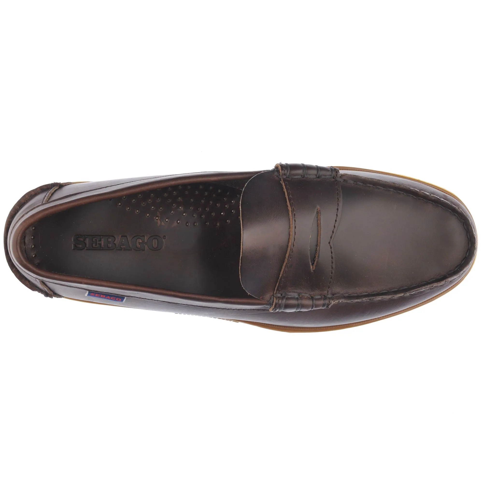 DOLPHIN WAXED - Moc - Moccasin - Man - TOTAL DK BROWN sold by Sebago product image thumbnail 4