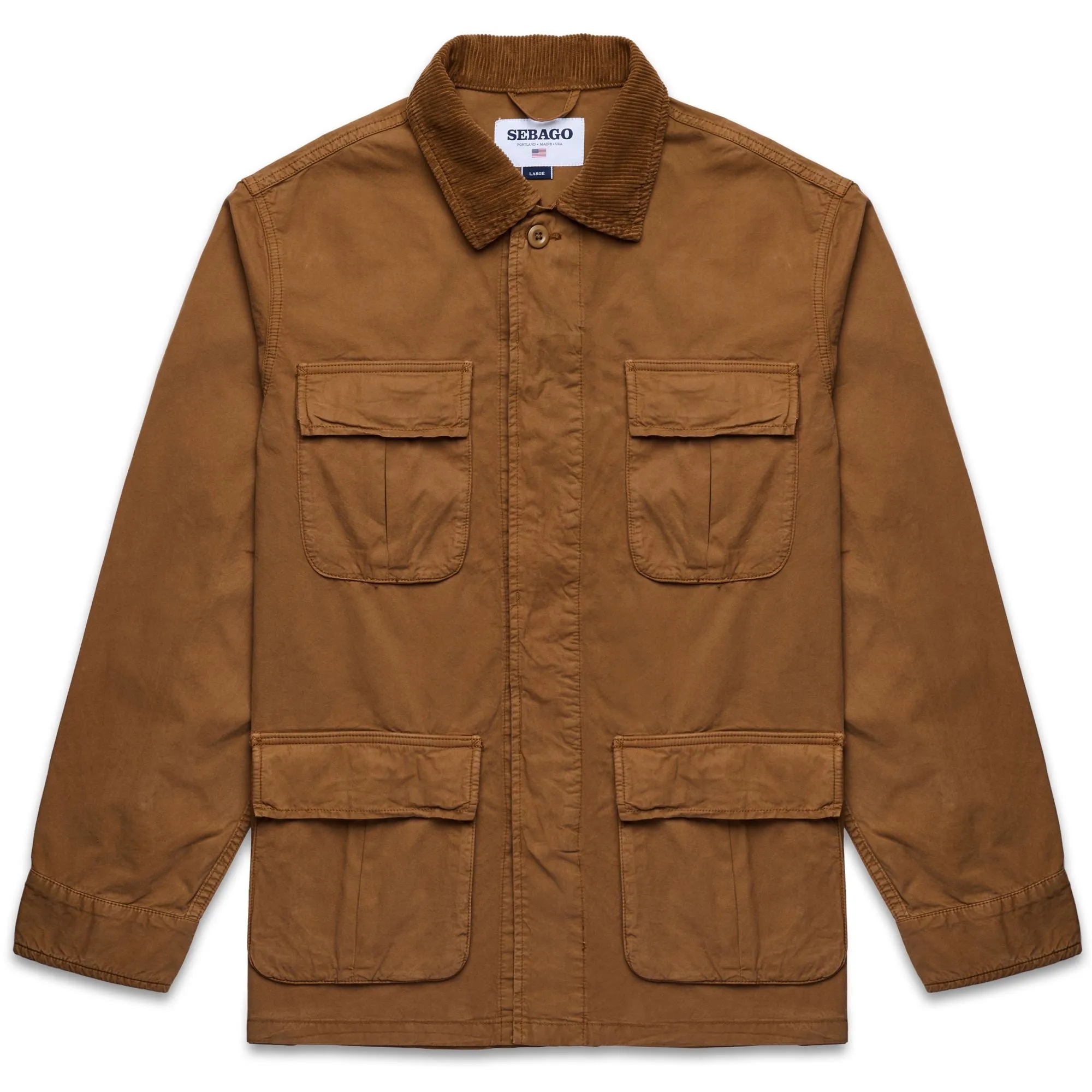 THOMASTON - Jackets - Mid - Unisex - Brown Dk Biscuit sold by Sebago