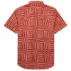 DUCKTRAPRIVER - SHIRTS - Button  Down - Unisex - PINK-DK RED FANCY sold by Sebago