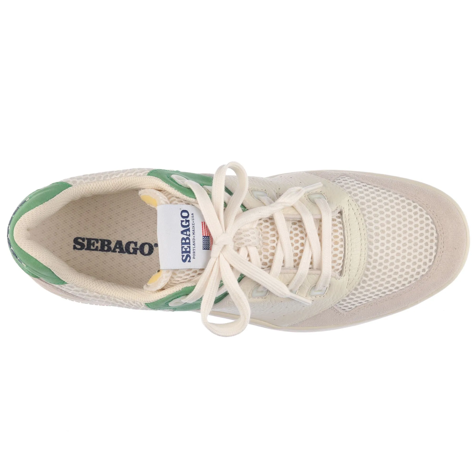 HURRICANE ATLANTIC - Sneakers - Low Cut - Unisex - WHITE-GREEN sold by Sebago product image thumbnail 4