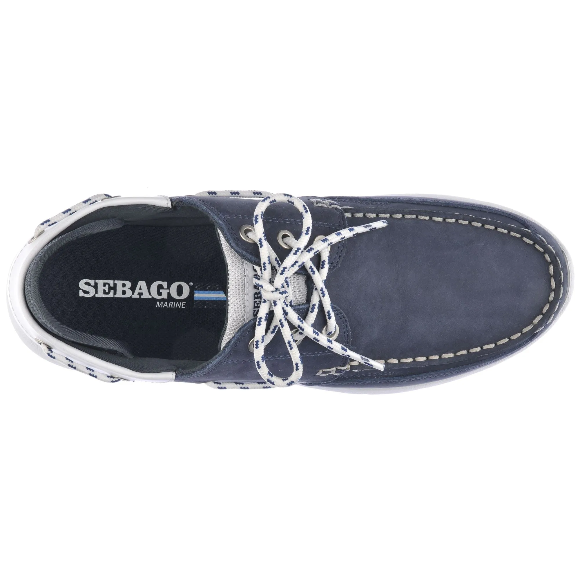 FOREMUST - Moc - Moccasin - Man - BLUE NAVY-WHITE sold by Sebago product image thumbnail 4