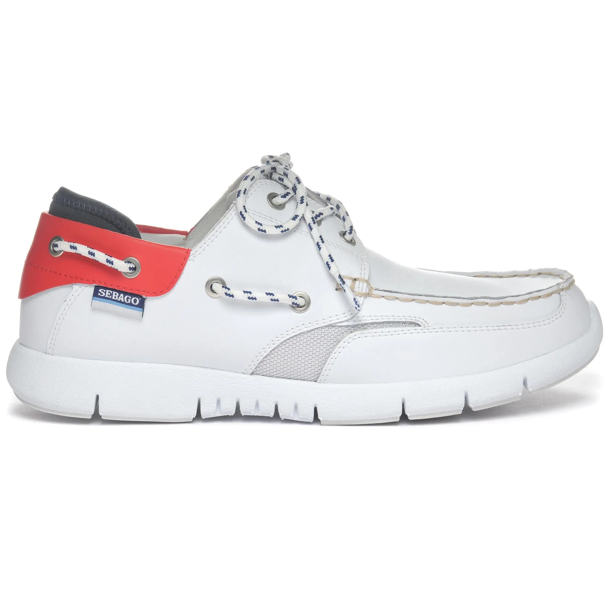 FORESAIL - Moc - Moccasin - Man - WHITE-RED sold by Sebago