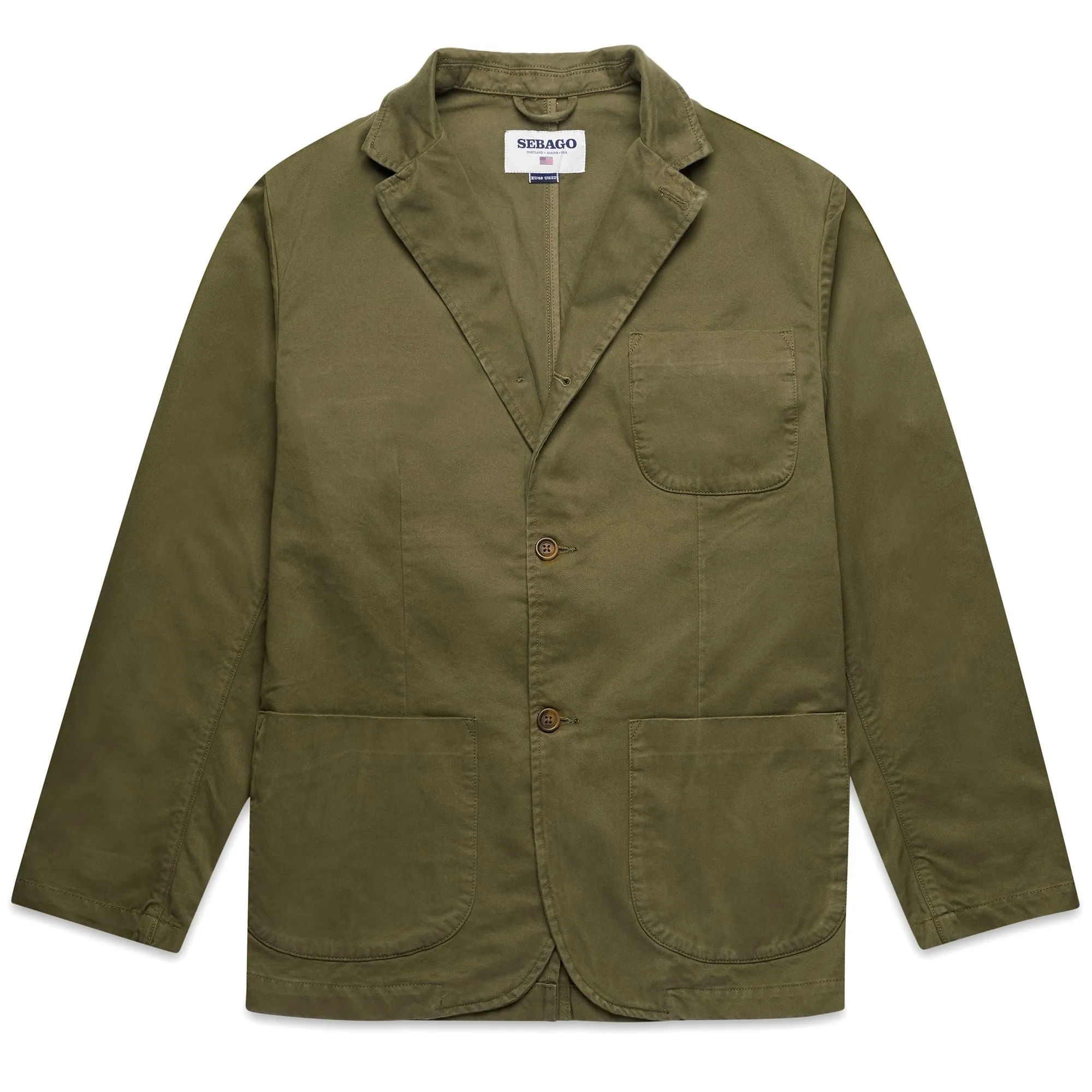 NASHVILLE TWILL - Dresses - Jacket - Unisex - Green Academia sold by Sebago