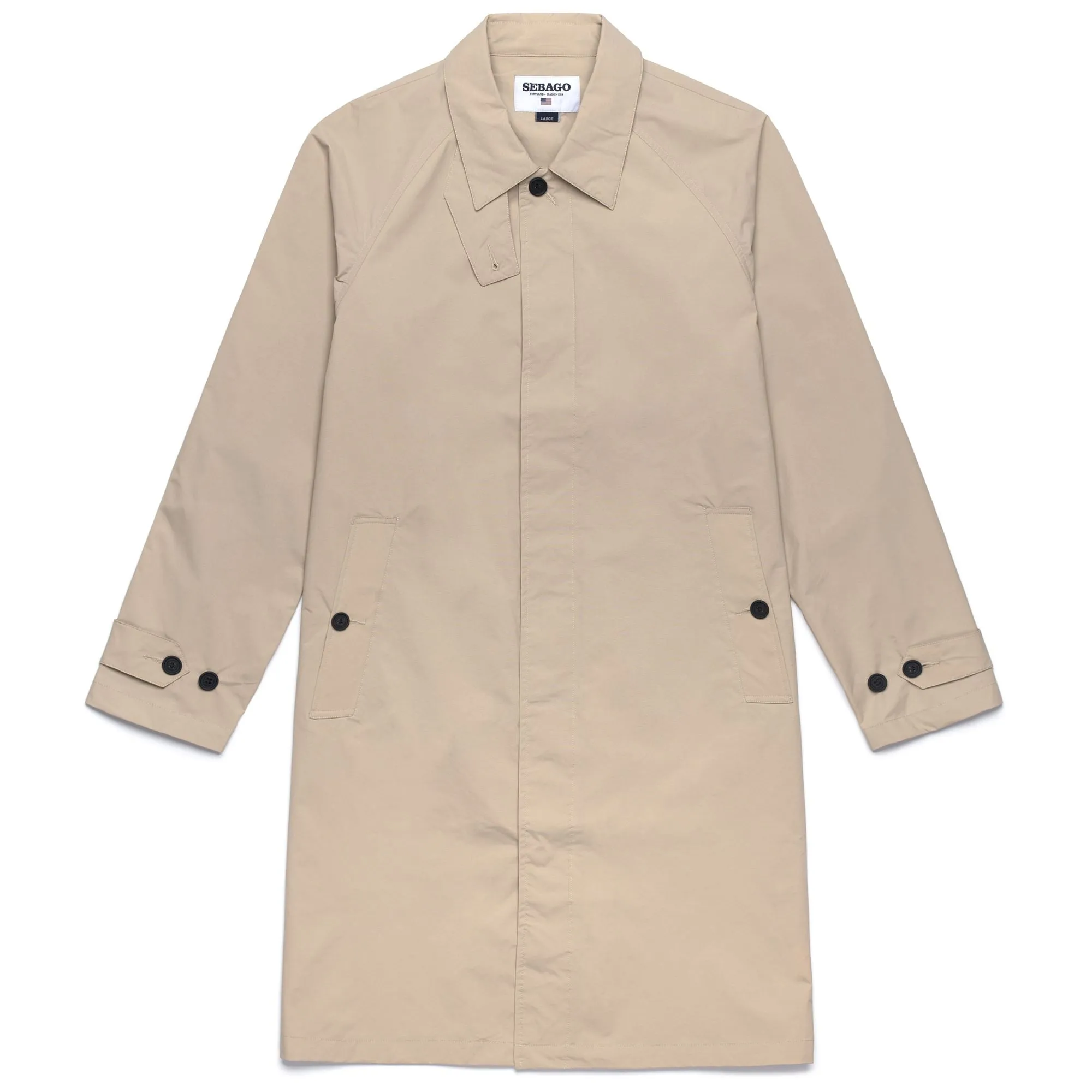 NEW BERTH NYLON - Jackets - Coat - Unisex - BEIGE SAFARI sold by Sebago