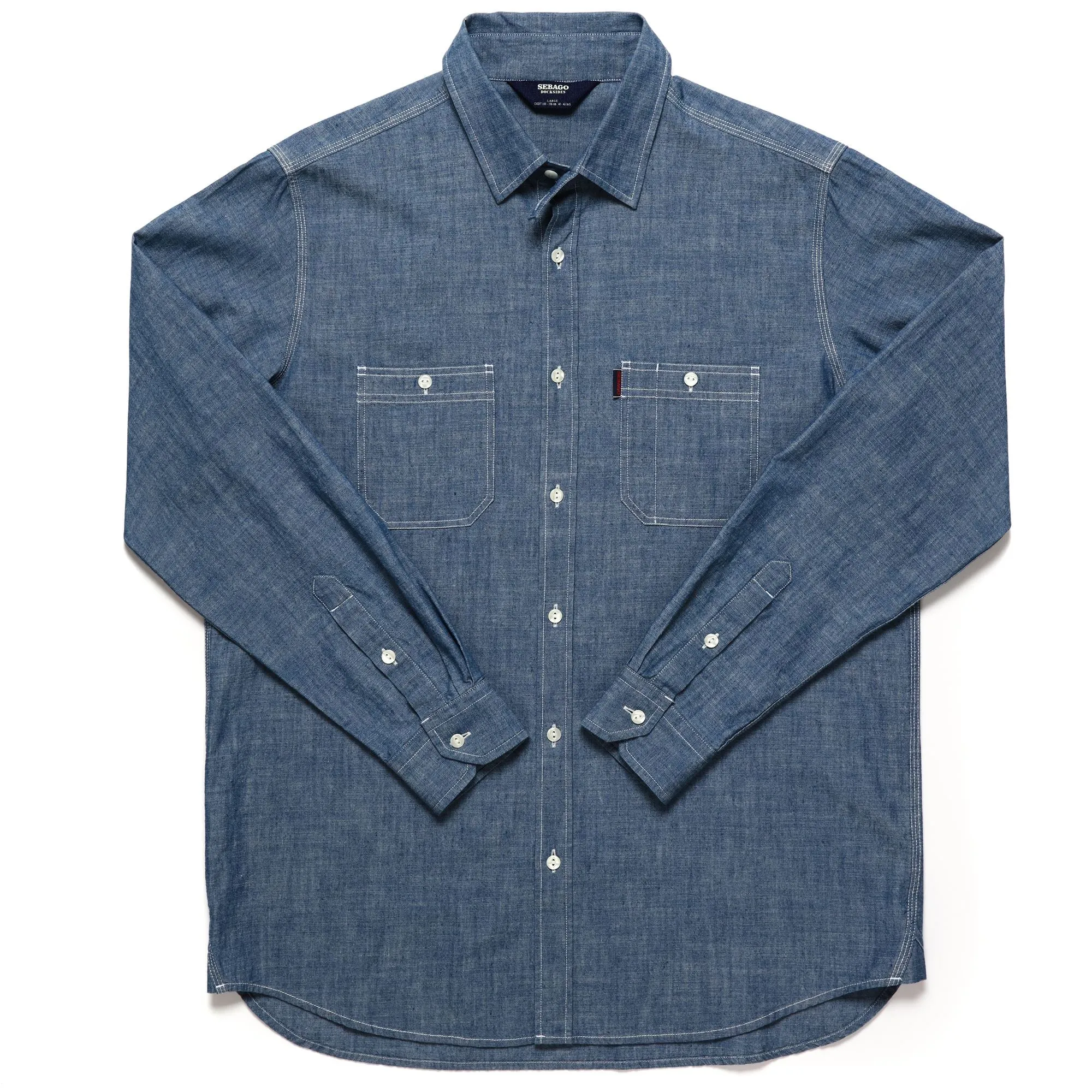 SHEETBEND - SHIRTS - CLASSIC - Man - BLUE MOOD INDIGO sold by Sebago
