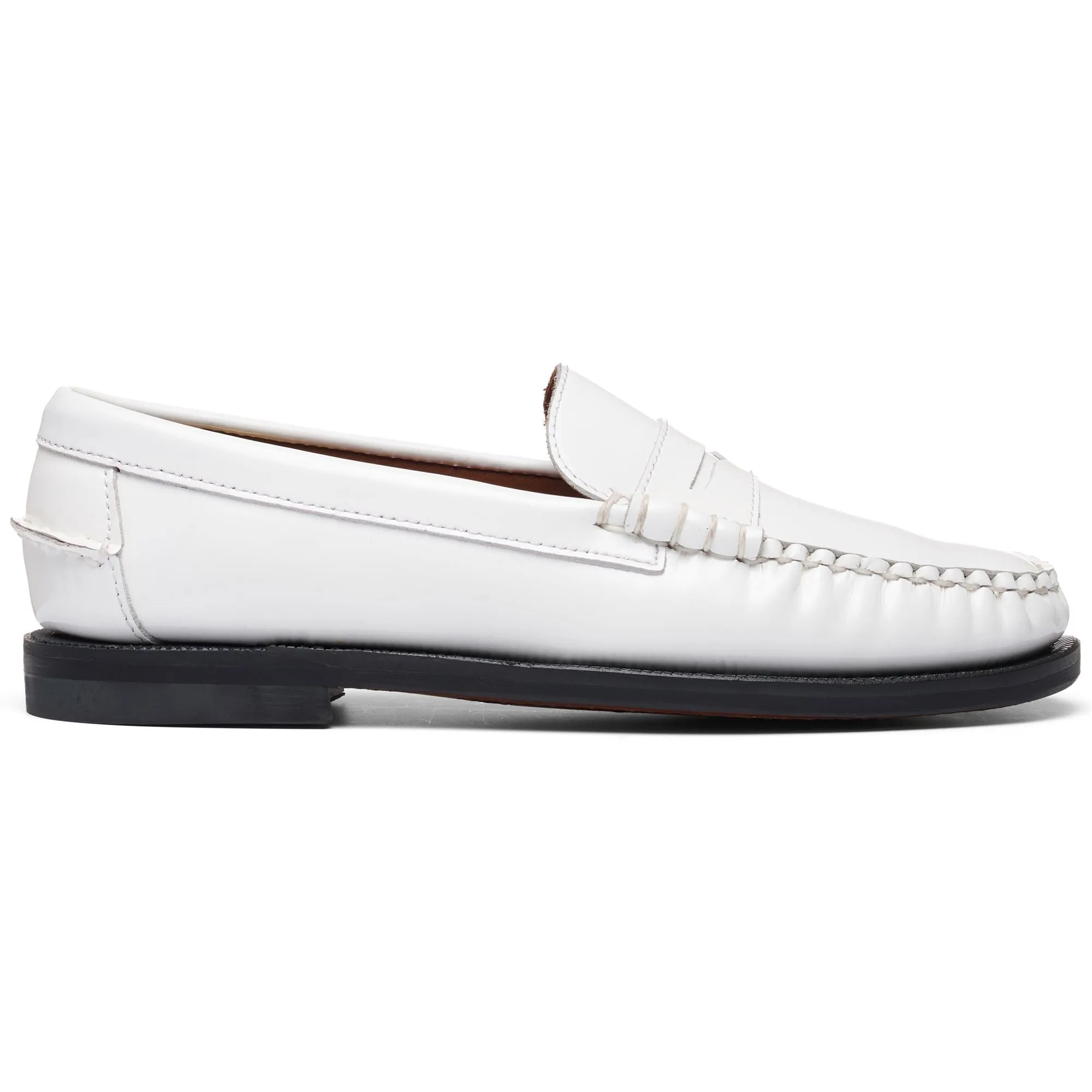 CLASSIC DAN PATENT LEATHER WOMAN - Moc - Moccasin - Woman - White sold by Sebago