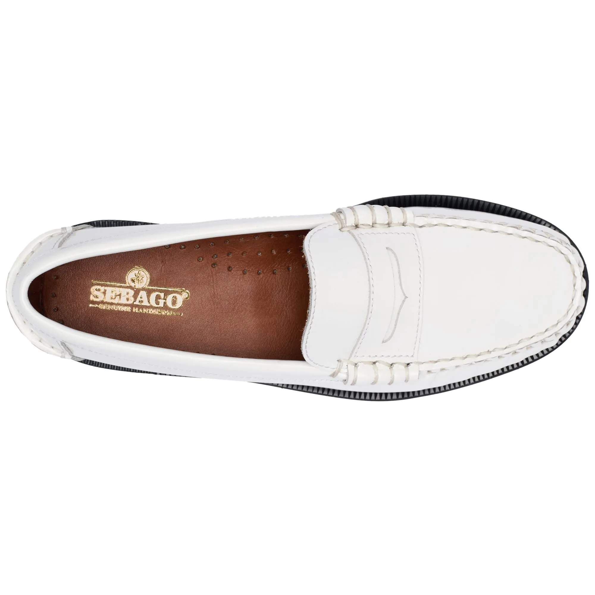 CLASSIC DAN PATENT LEATHER WOMAN - Moc - Moccasin - Woman - White sold by Sebago product image thumbnail 4