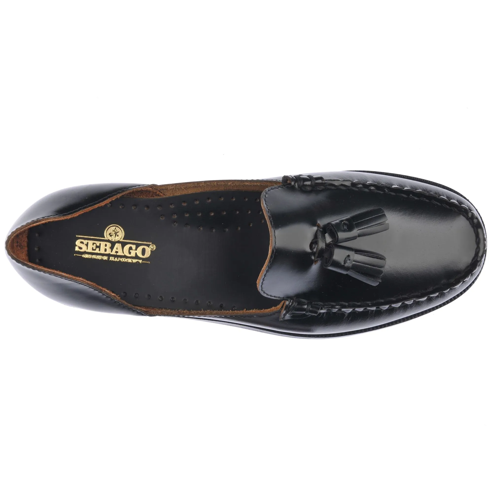 LUISA TASSEL WOMAN - Moc - Slip On - Woman - BLACK sold by Sebago product image thumbnail 4