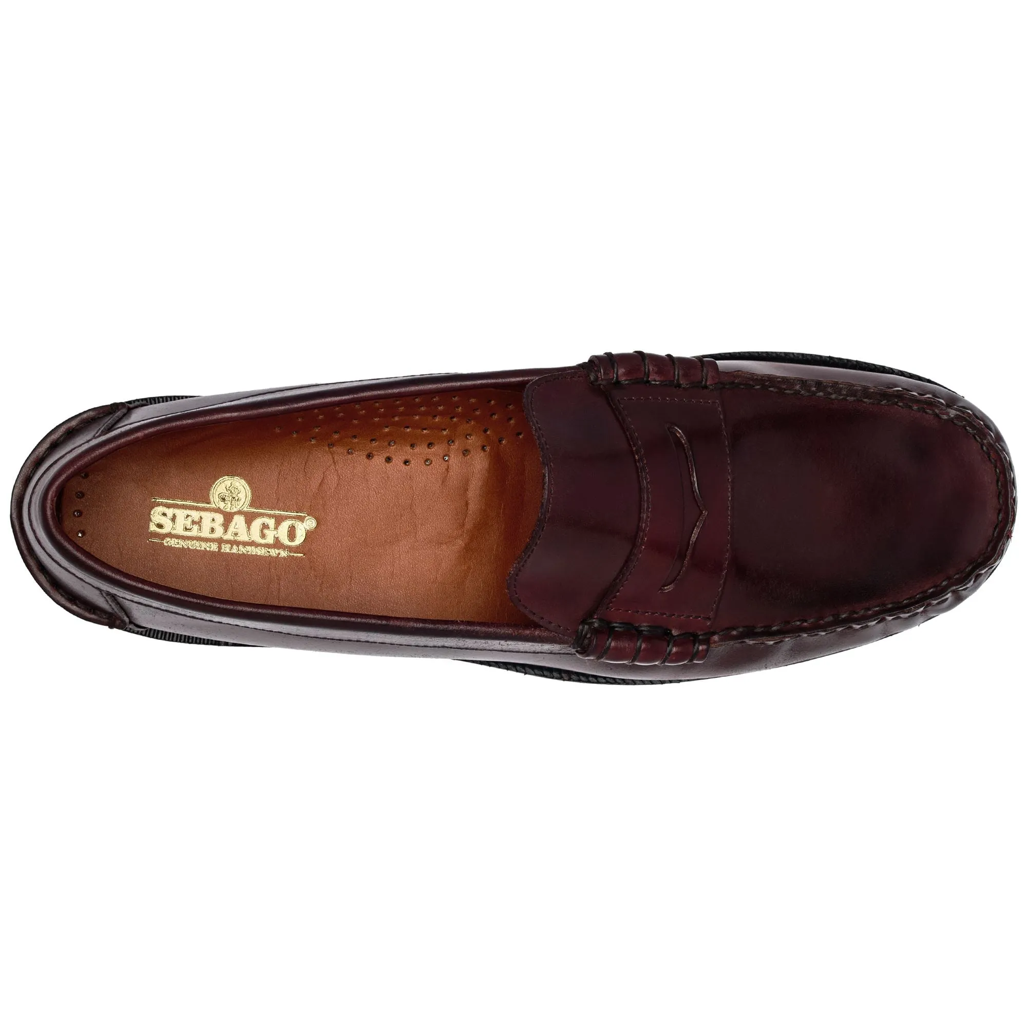 CLASSIC DAN SHELL CORDOVAN - Moc - Moccasin - Man - BROWN BURGUNDY sold by Sebago product image thumbnail 4