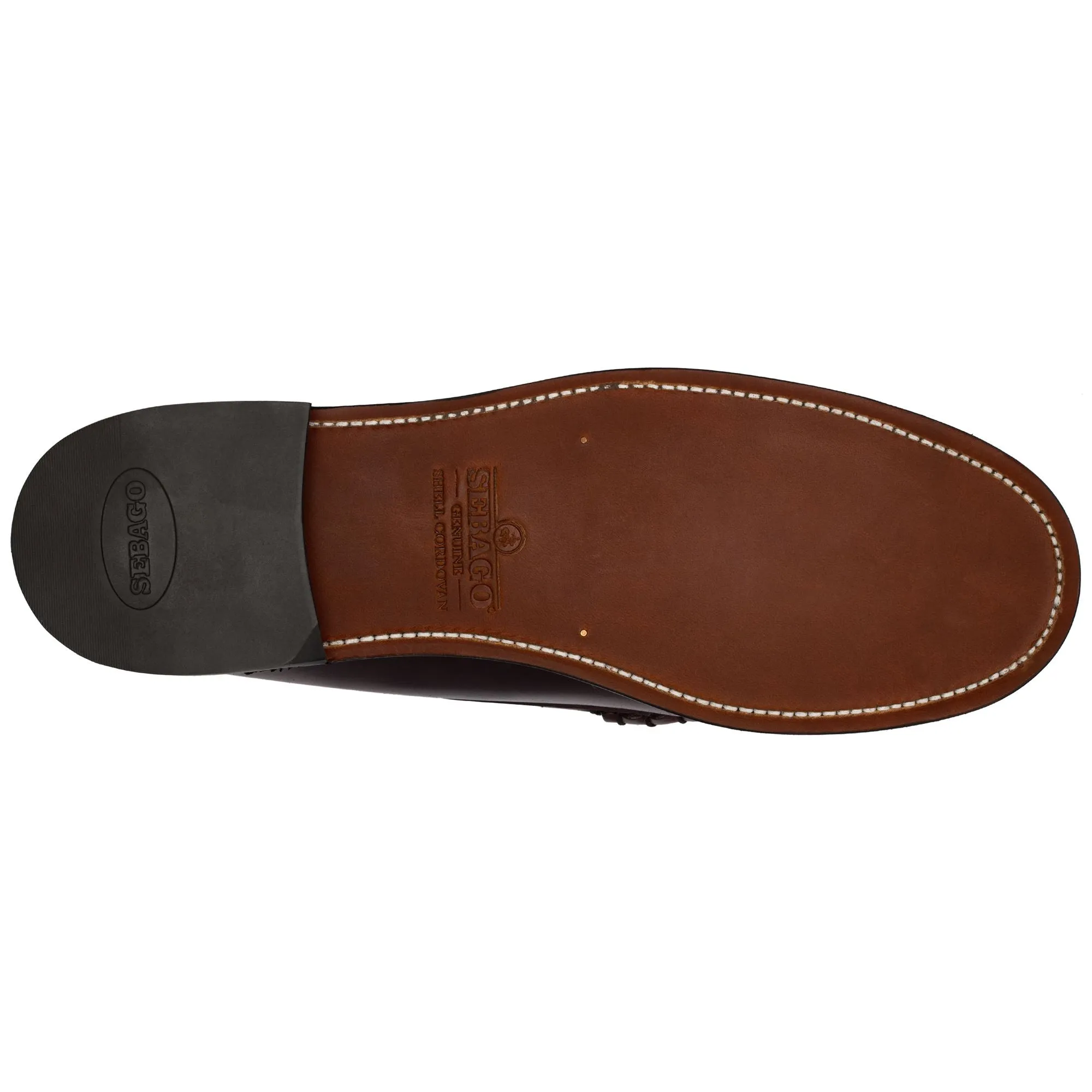 CLASSIC DAN SHELL CORDOVAN - Moc - Moccasin - Man - BROWN BURGUNDY sold by Sebago product image thumbnail 2