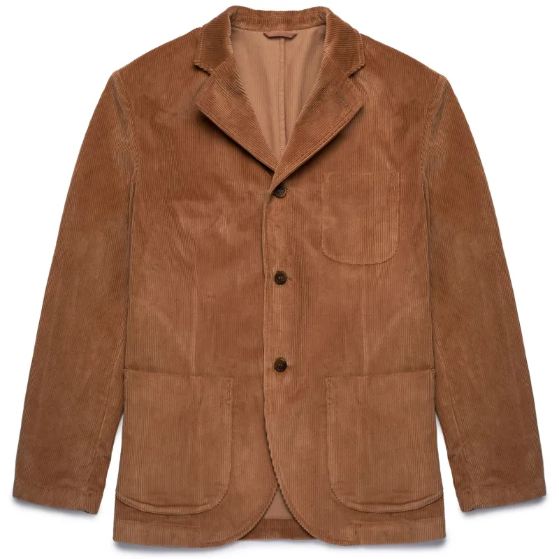 CORDUROY NEDDICK - Jackets - Mid - Unisex - BEIGE NOUGAT sold by Sebago