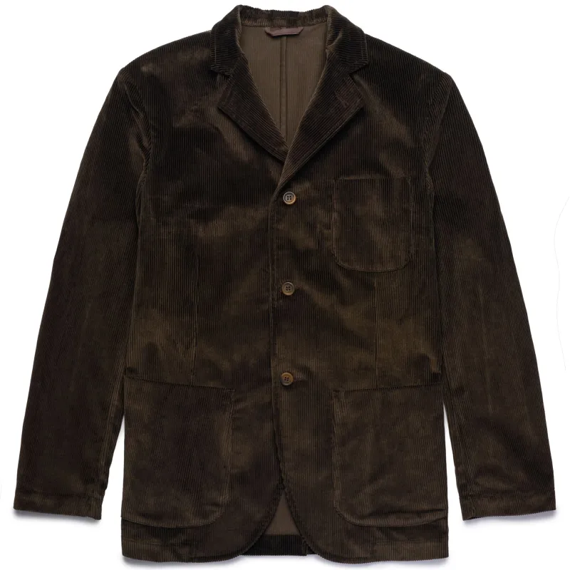 VM CORDUROY NEDDICK - Jackets - Mid - Unisex - BROWN SLATE sold by Sebago