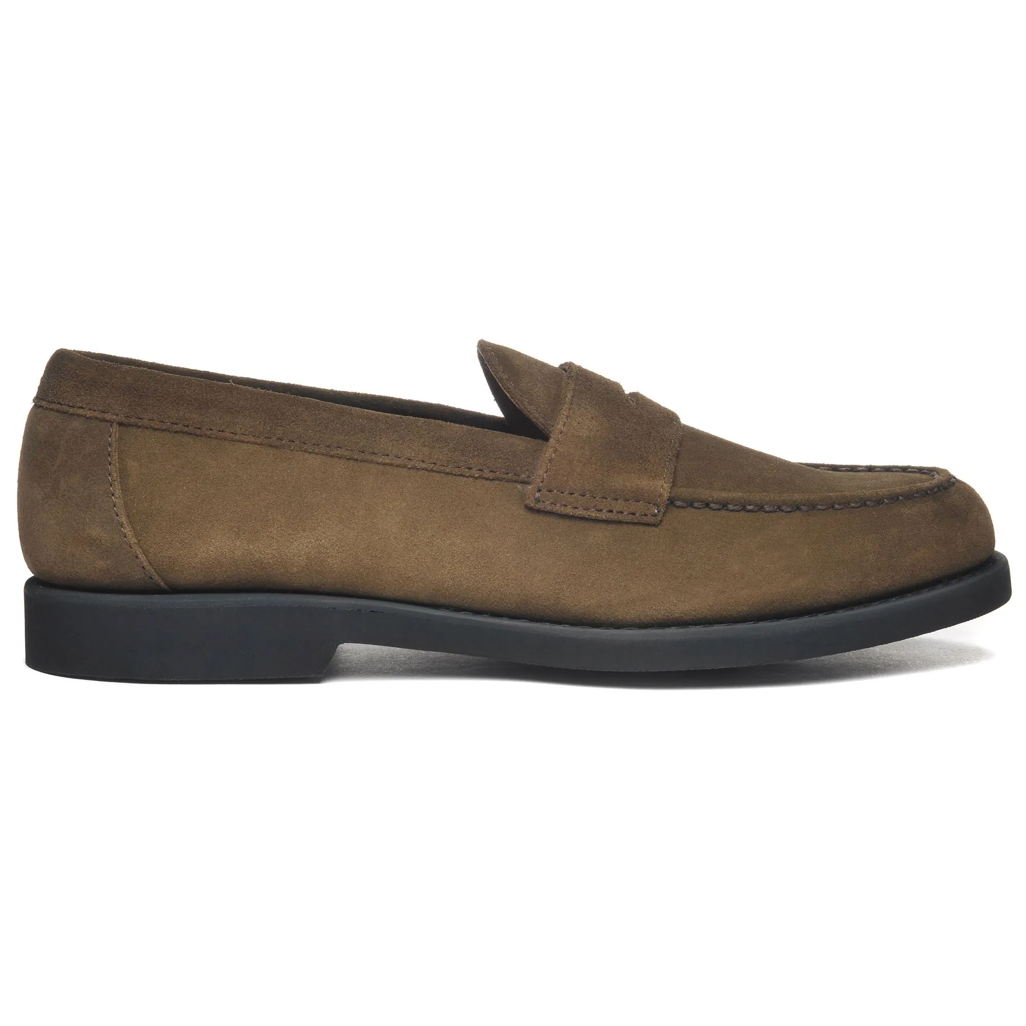 RYAN SUEDE PO - Moc - Moccasin - Man - GREEN MILITARY sold by Sebago