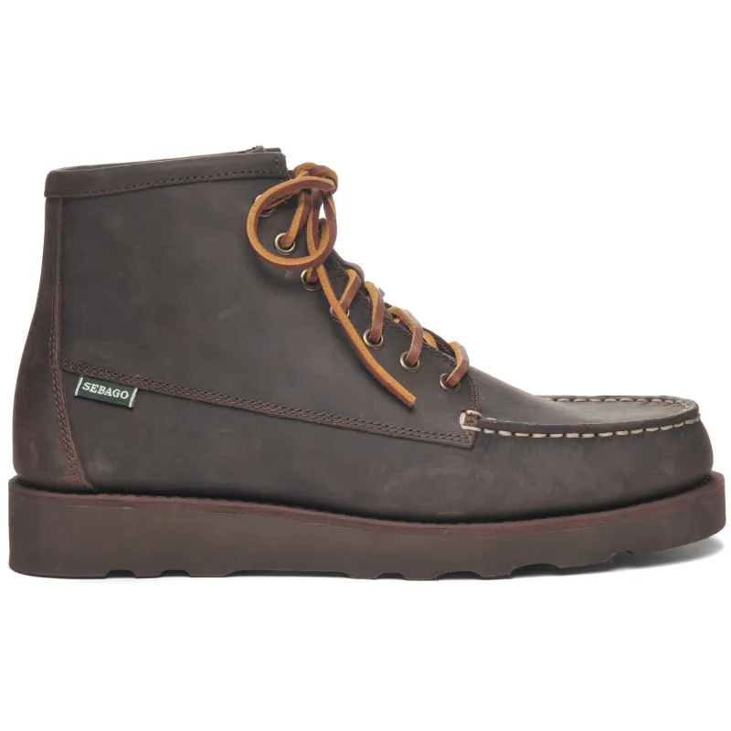 TALA MID CRAZY HORSE - Boots - Ankle Boot - Man - TOTAL DK BROWN made by Sebago
