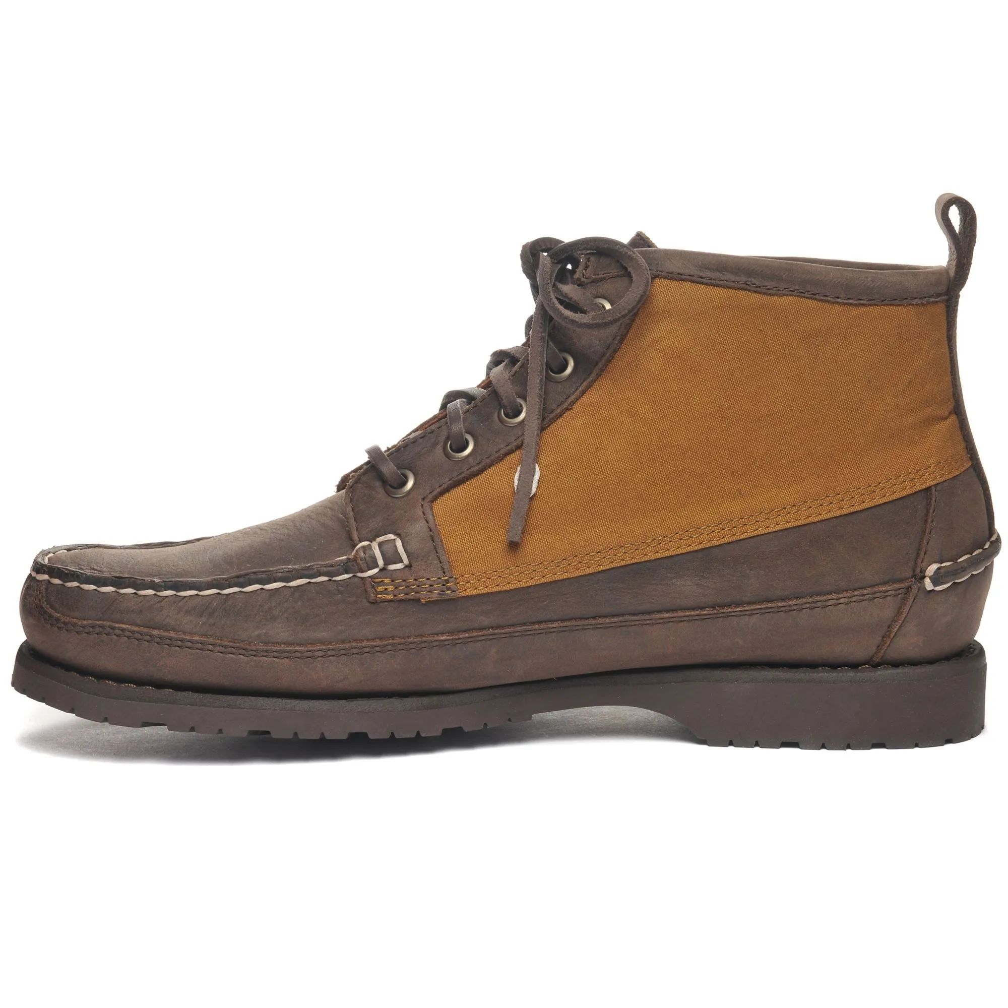 BUXTON - Ankle boot - Loafers - Man - Dkbrown-ocra sold by Sebago product image thumbnail 3