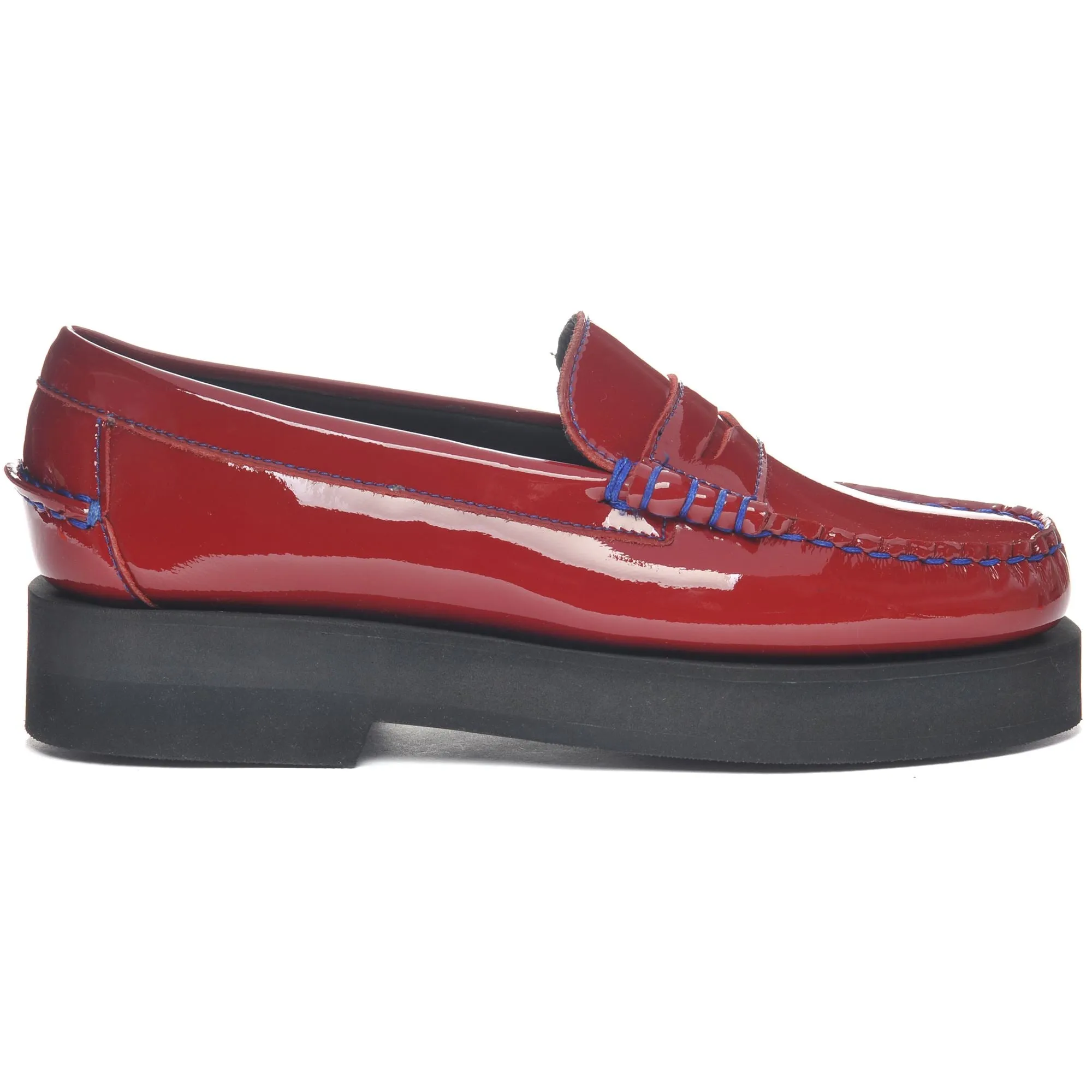 KARA WOMAN - Moc - Moccasin - Woman - RED-BLUE NEON sold by Sebago