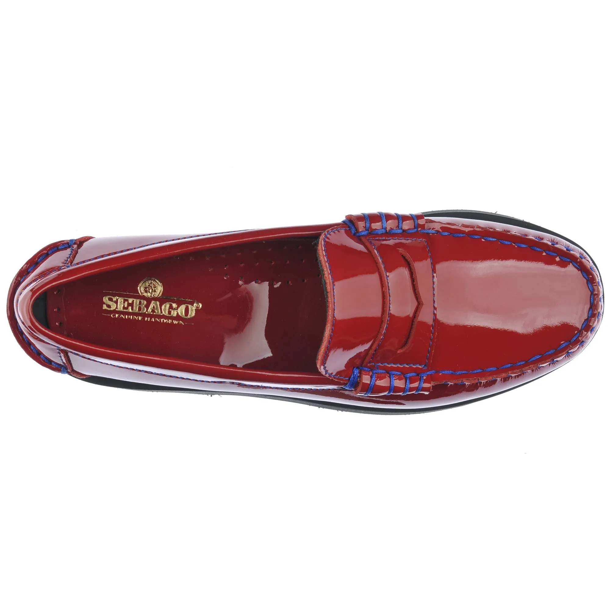 KARA WOMAN - Moc - Moccasin - Woman - RED-BLUE NEON sold by Sebago product image thumbnail 4
