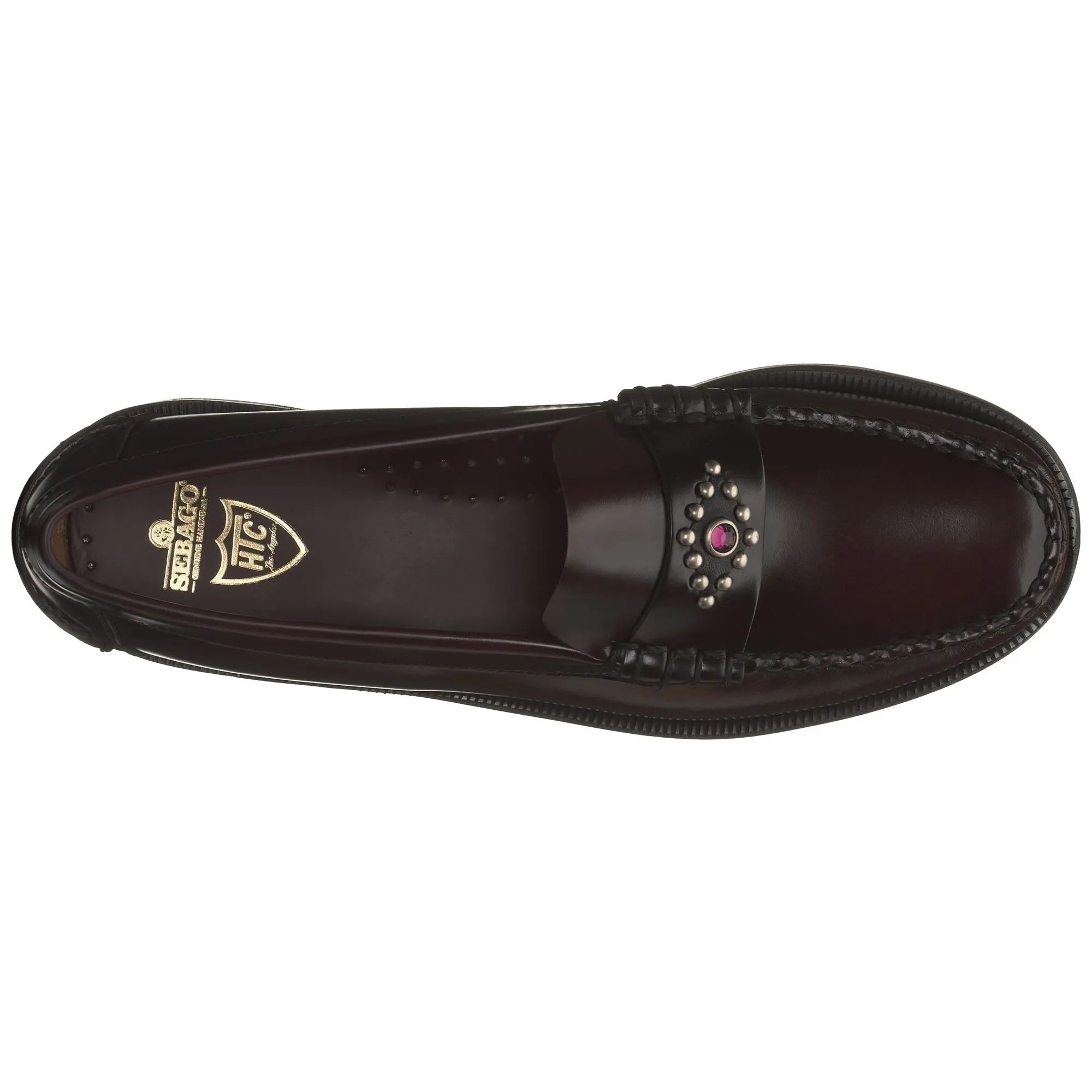 CLASSIC DAN RHOMBUS HTC LA WOMAN - Moc - Moccasin - Woman - BROWN BURGUNDY RHOMBUS sold by Sebago product image thumbnail 4