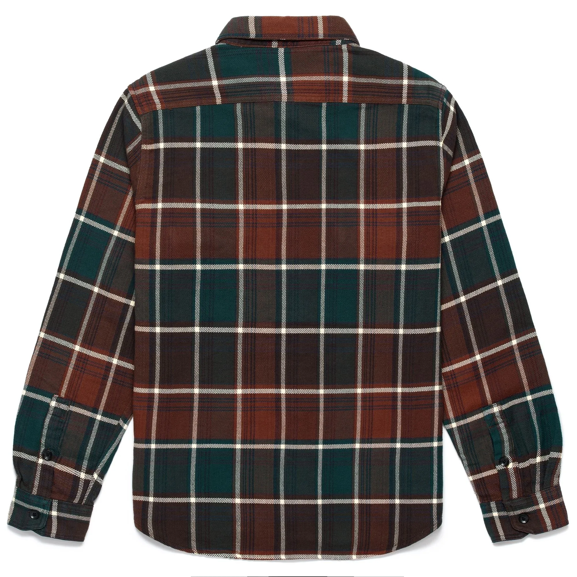 BRIGHTON - OVERSHIRT - OVERSHIRTS - Unisex - GREEN-BROWN-BLUE-OFFWHITE sold by Sebago product image thumbnail 2