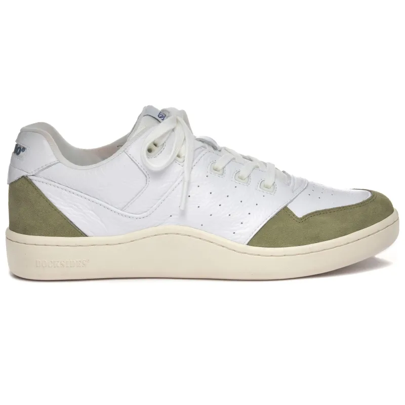HURRICANE - Sneakers - Low Cut - Unisex - WHITE-GREEN MILITARY sold by Sebago