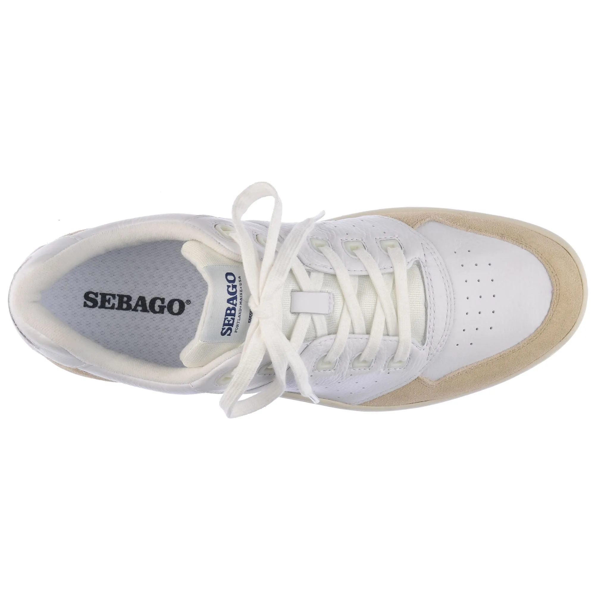 HURRICANE - Sneakers - Low Cut - Unisex - WHITE-BEIGE CAMEL sold by Sebago product image thumbnail 4