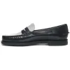 CLASSIC DAN GAMBLING WOMAN - Moc - Moccasin - Woman - BLACK-WHITE-RED HEARTS DIAMONDS sold by Sebago