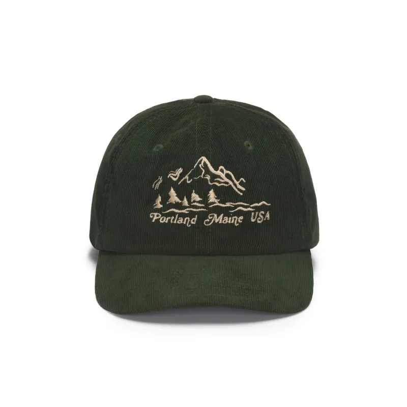 CONNOR CORDUROY - Headwear - Cap - Unisex - GREEN OLIVE MOUNTAIN sold by Sebago