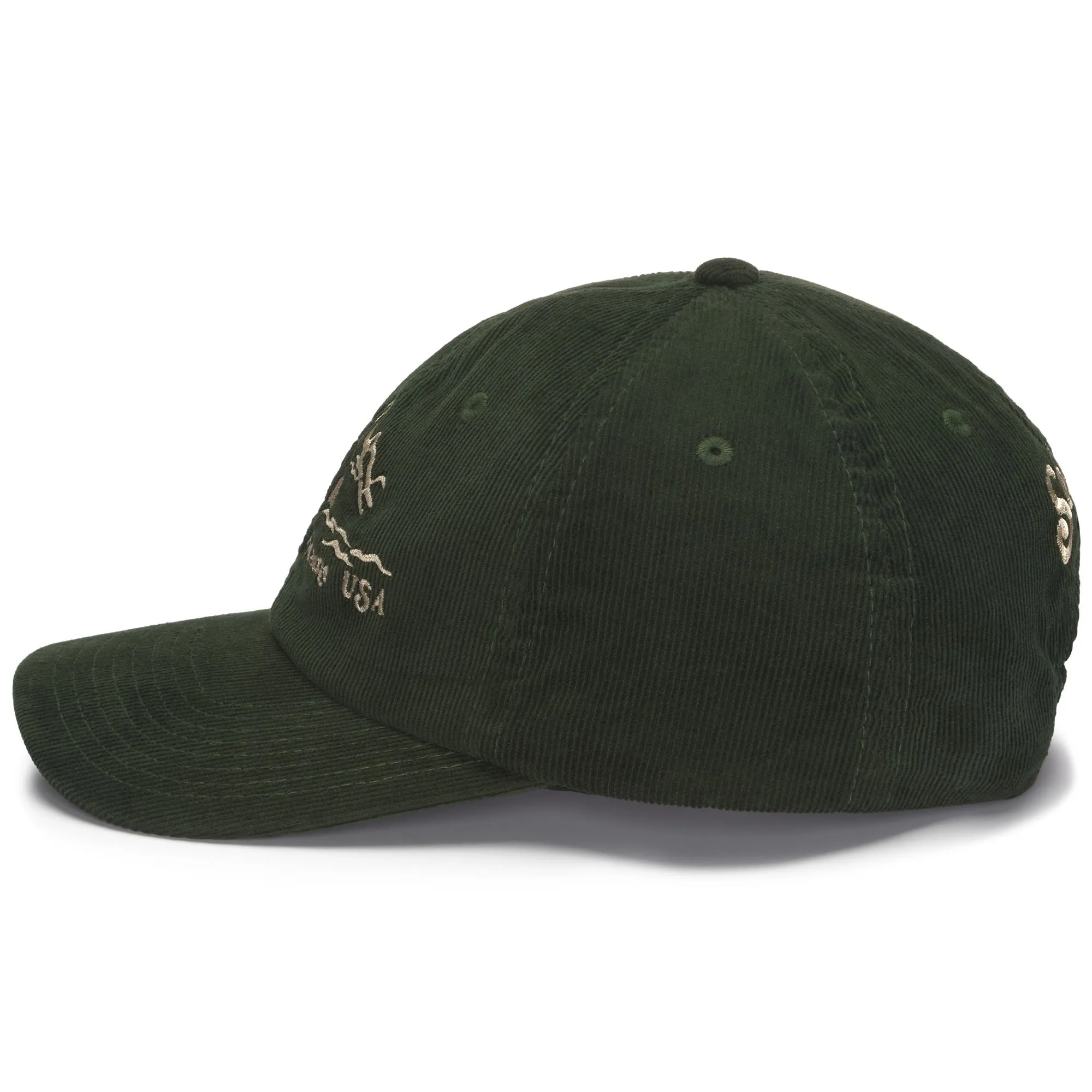 CONNOR CORDUROY - Headwear - Cap - Unisex - GREEN OLIVE MOUNTAIN sold by Sebago product image thumbnail 2