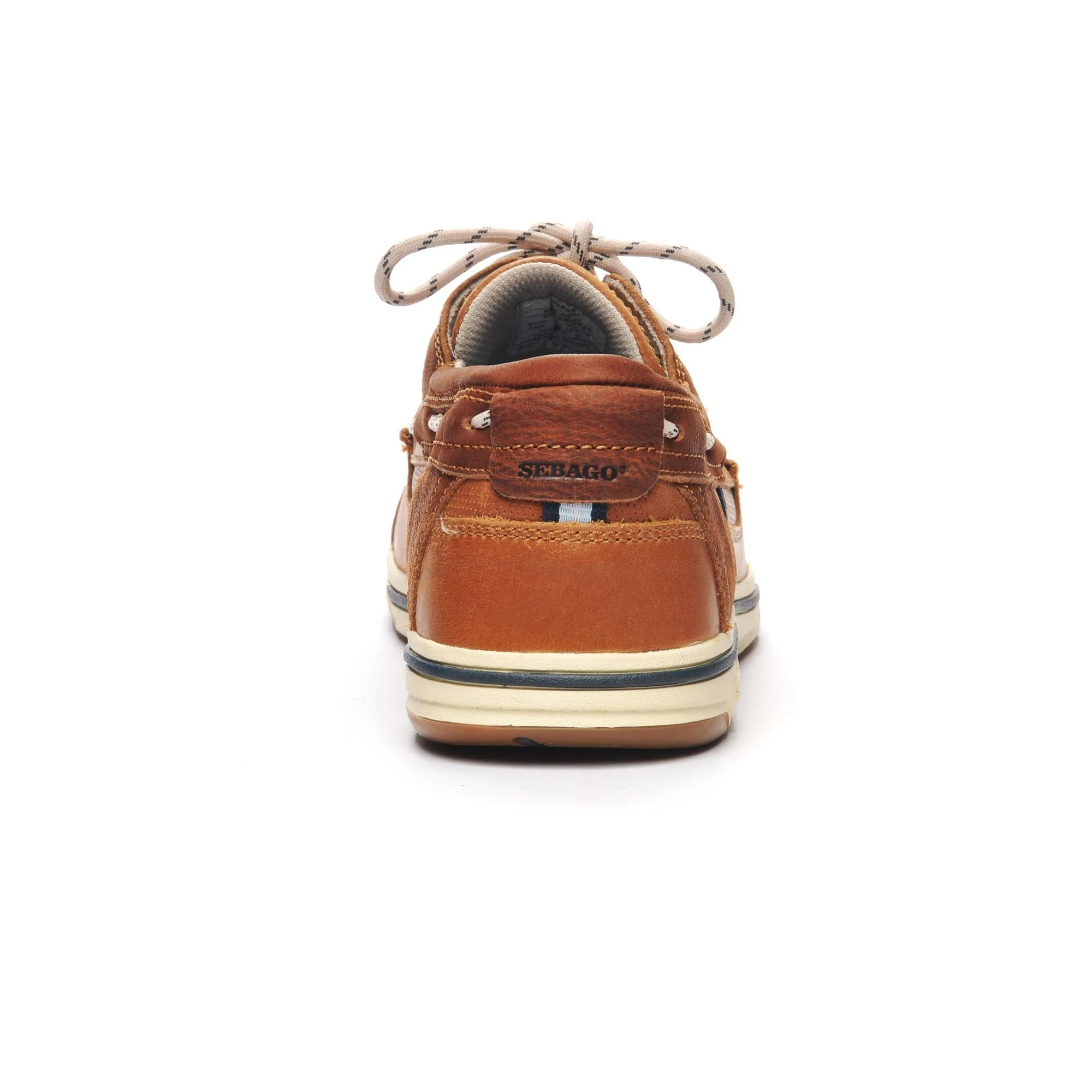 TRITON THREE EYELETS FGL - Docksides - Moccasin - Man - BROWN COGNAC sold by Sebago product image thumbnail 5