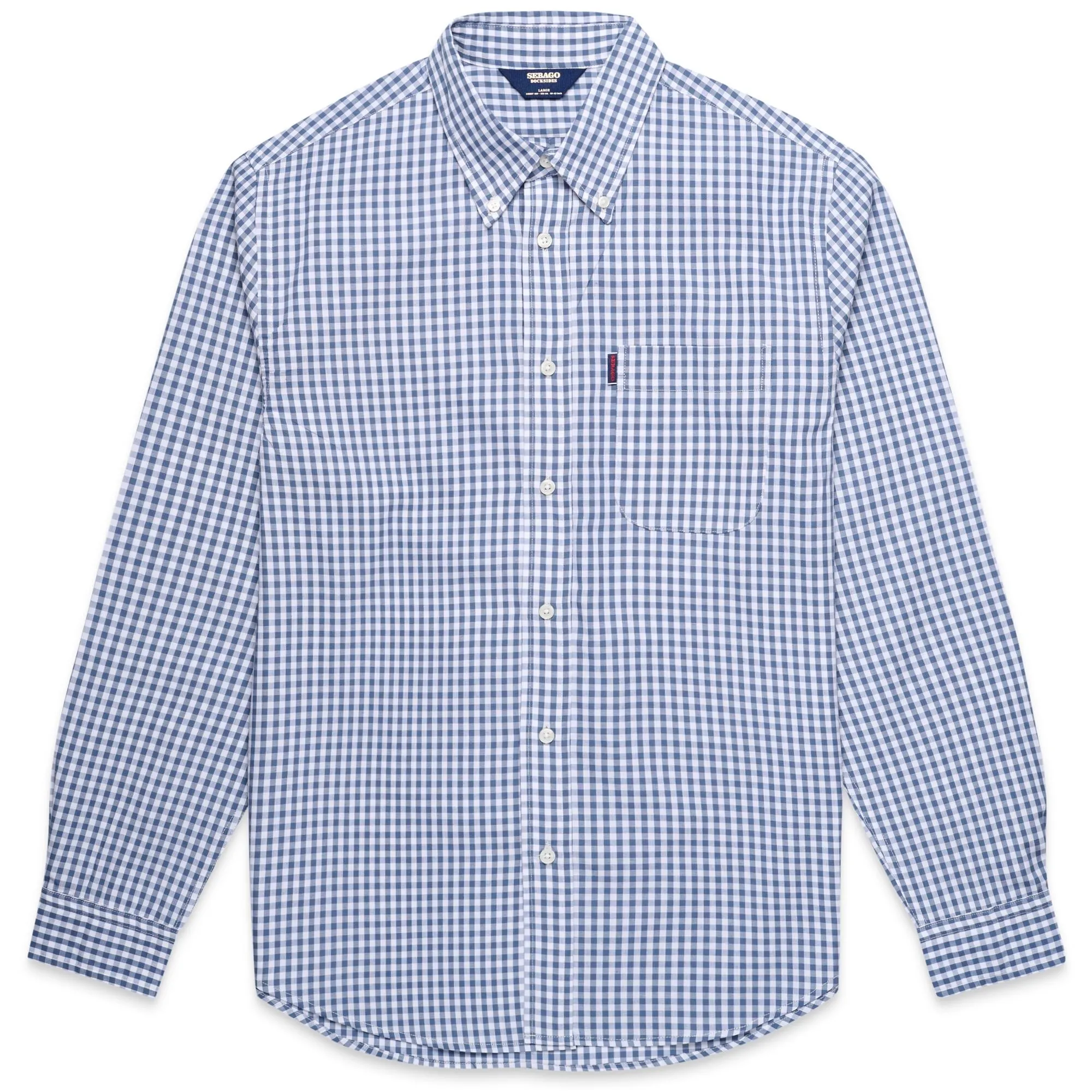 AMHERST - SHIRTS - Button Down - Man - WHITE NATURAL-BLUE ASH sold by Sebago